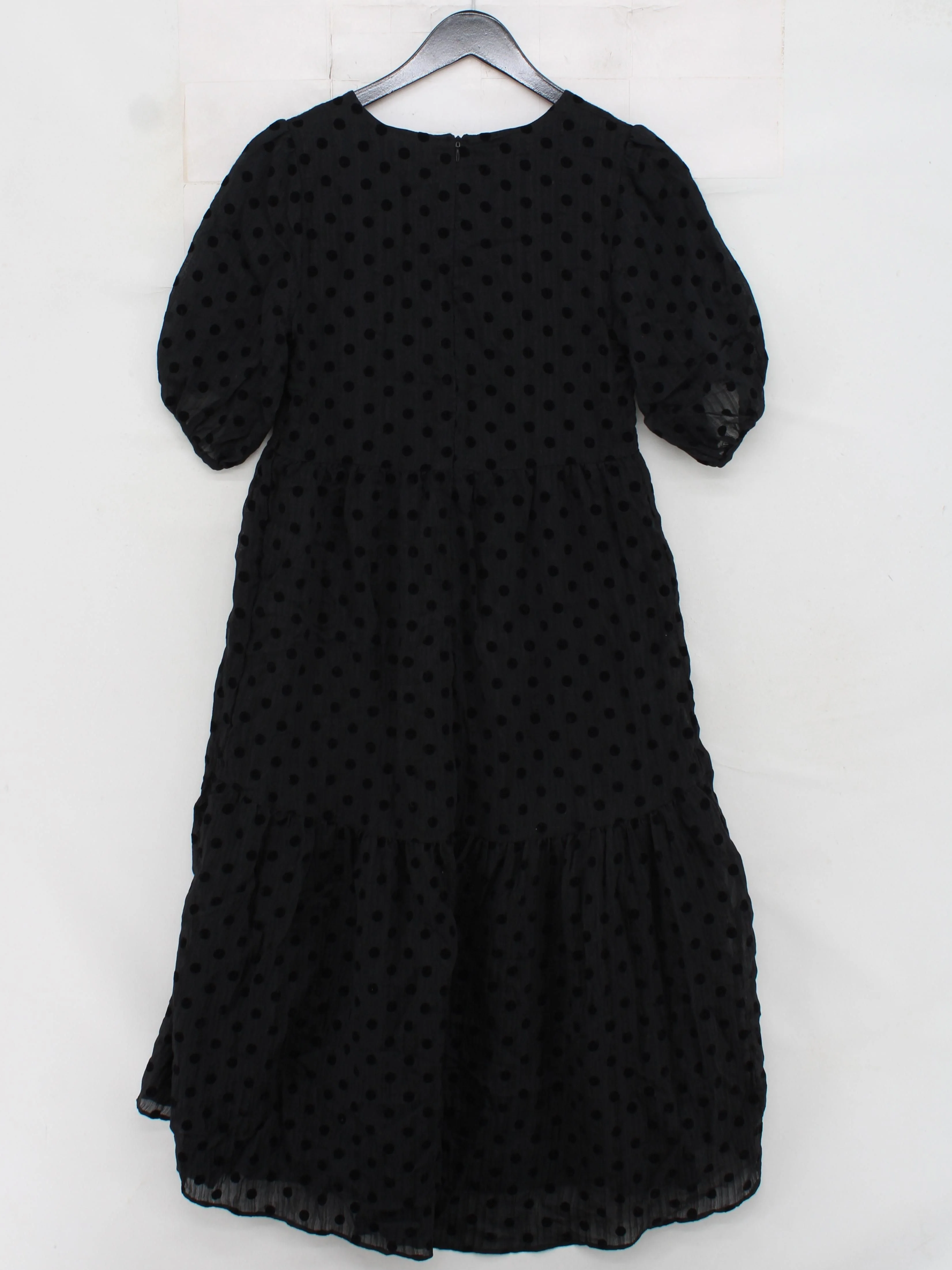 Oliver Bonas Skater Midi Dress UK8 in Black - Image 2