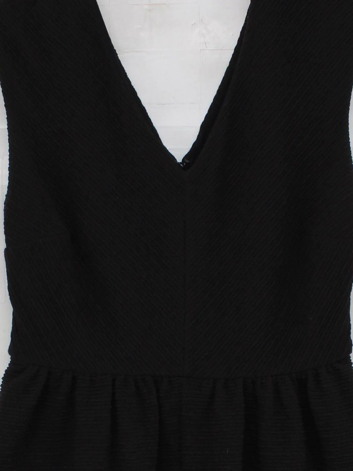 Oliver Bonas Skater Mini Dress UK14 in Black - Image 3