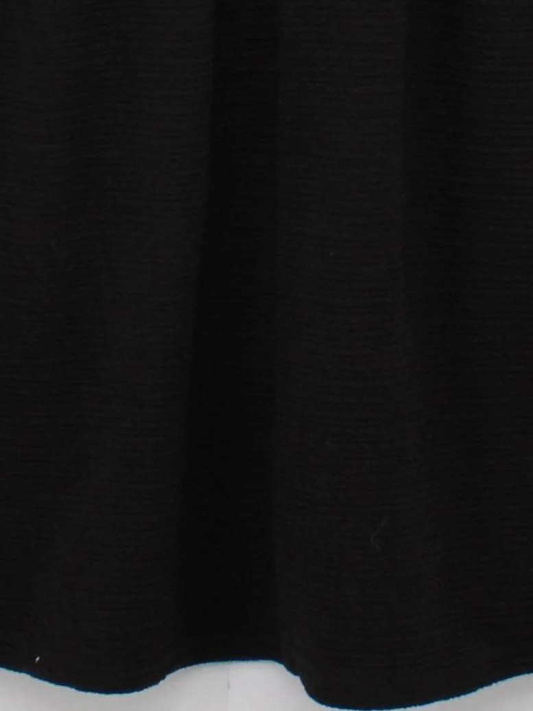 Oliver Bonas Skater Mini Dress UK14 in Black - Image 4