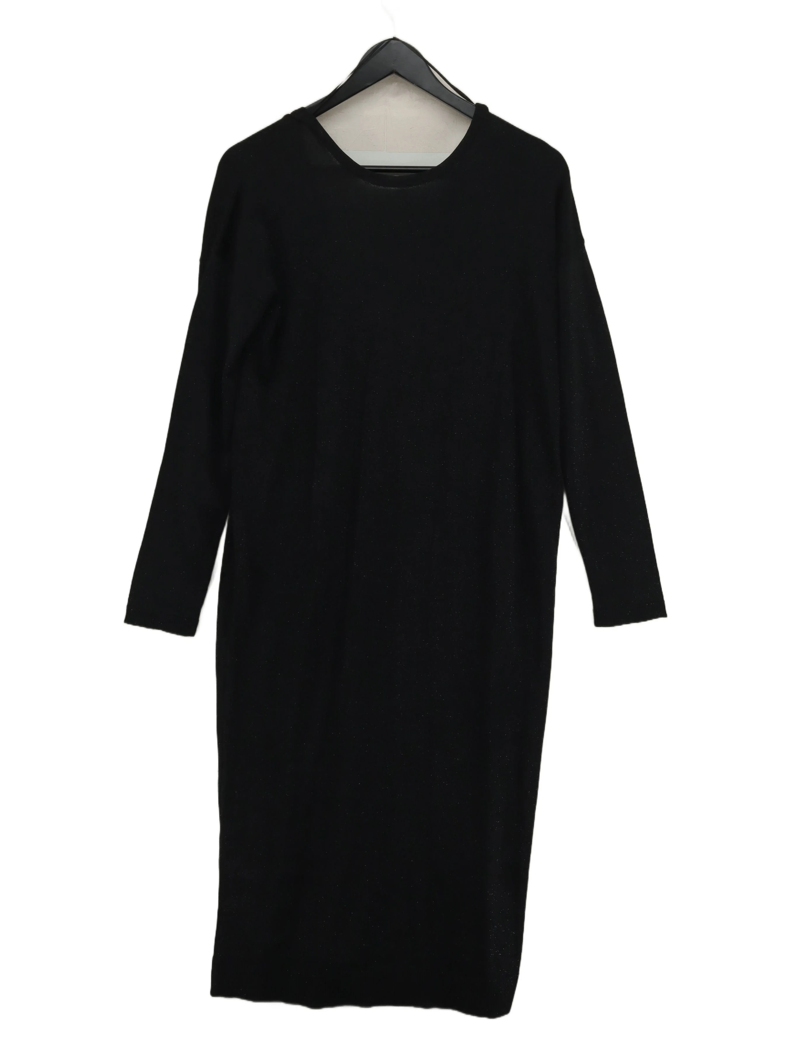 Oliver Bonas T-Shirt Midi Dress UK10 in Black