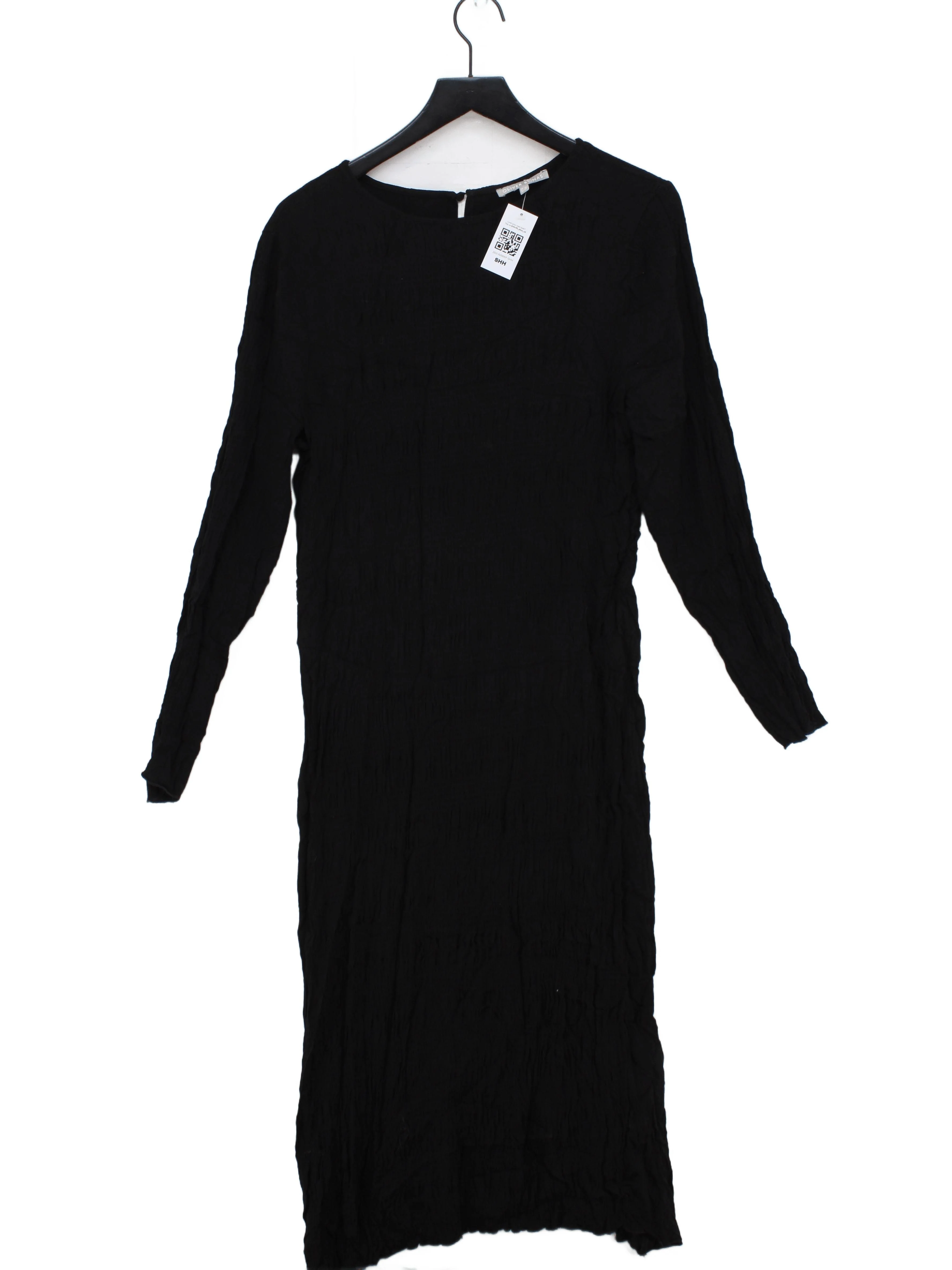 Oliver Bonas T-Shirt Midi Dress UK10 in Black