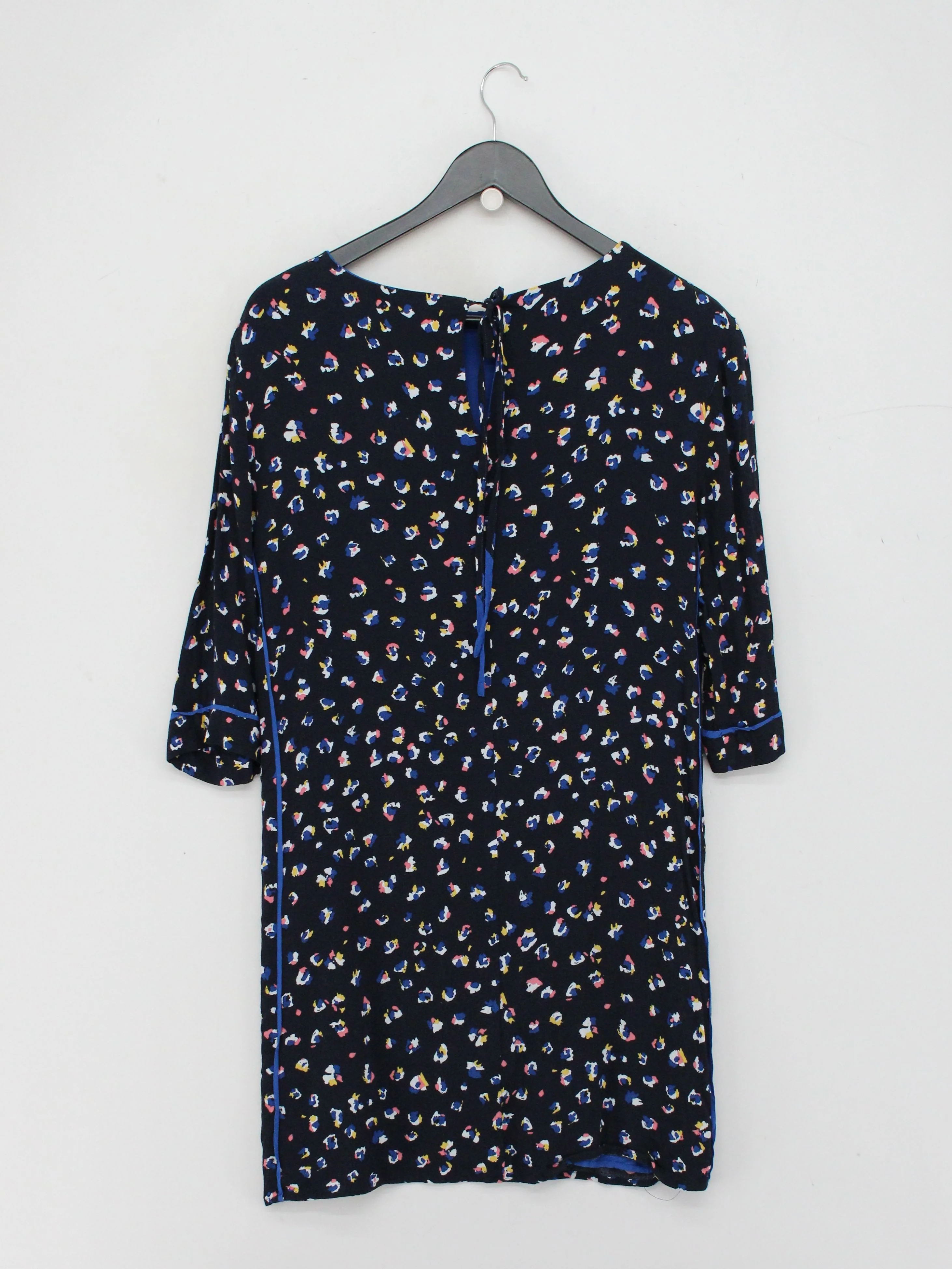 Oliver Bonas T-Shirt Mini Dress UK10 in Blue - Image 2