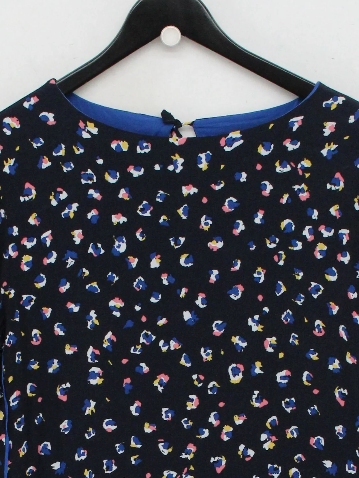 Oliver Bonas T-Shirt Mini Dress UK10 in Blue - Image 3