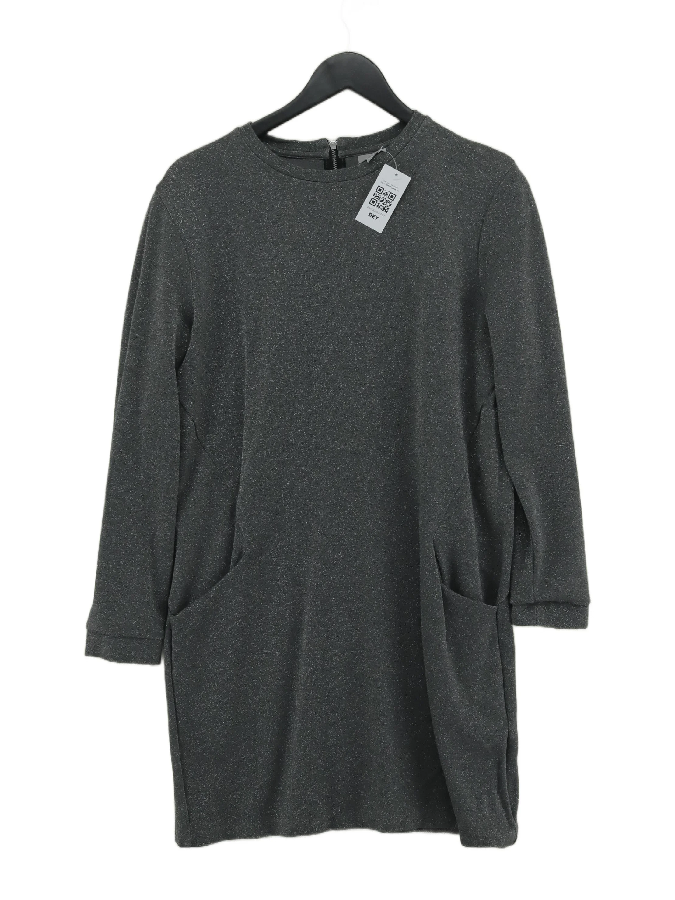 Oliver Bonas T-Shirt Mini Dress UK12 in Grey