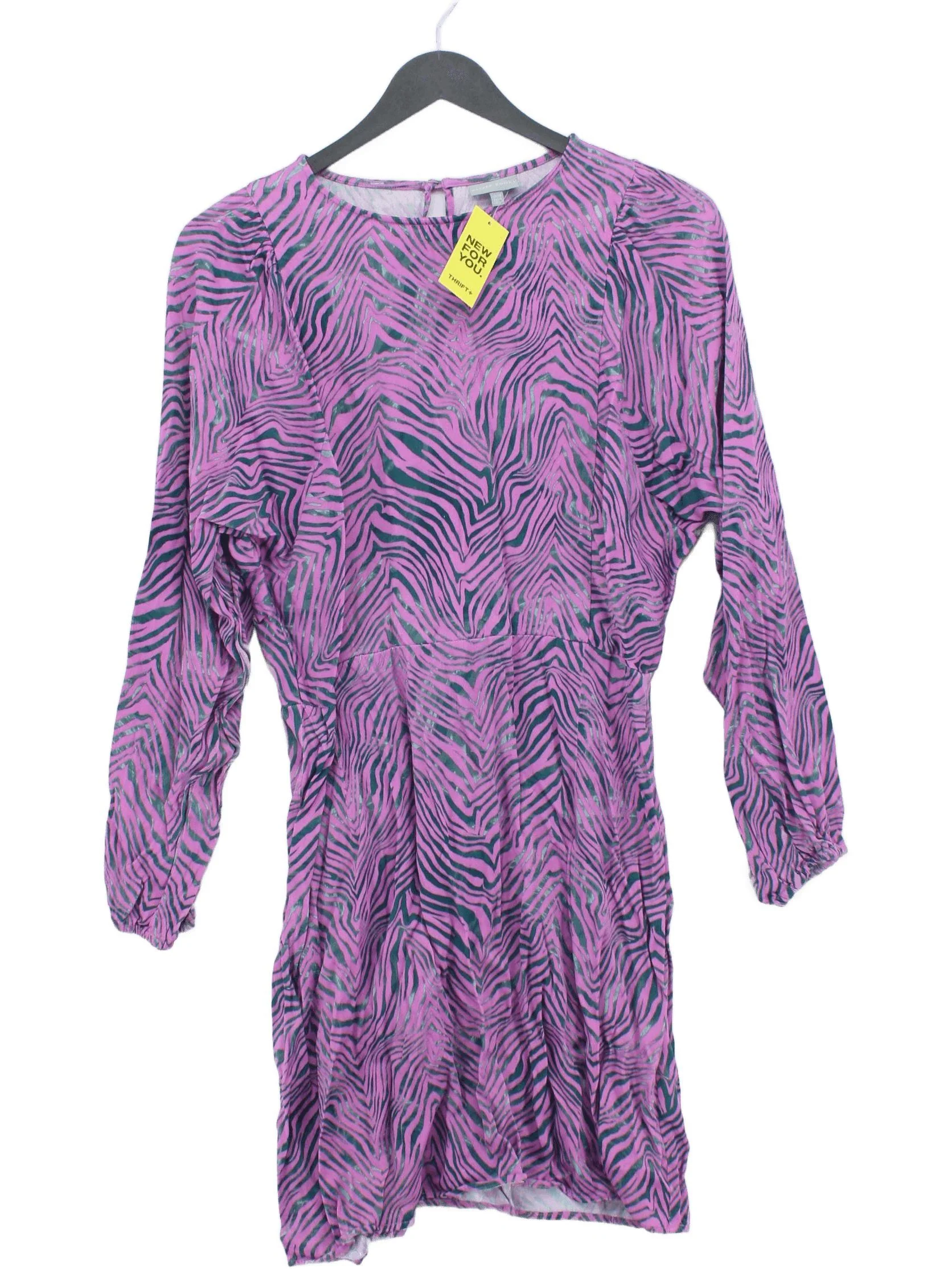 Oliver Bonas T-Shirt Mini Dress UK12 in Purple