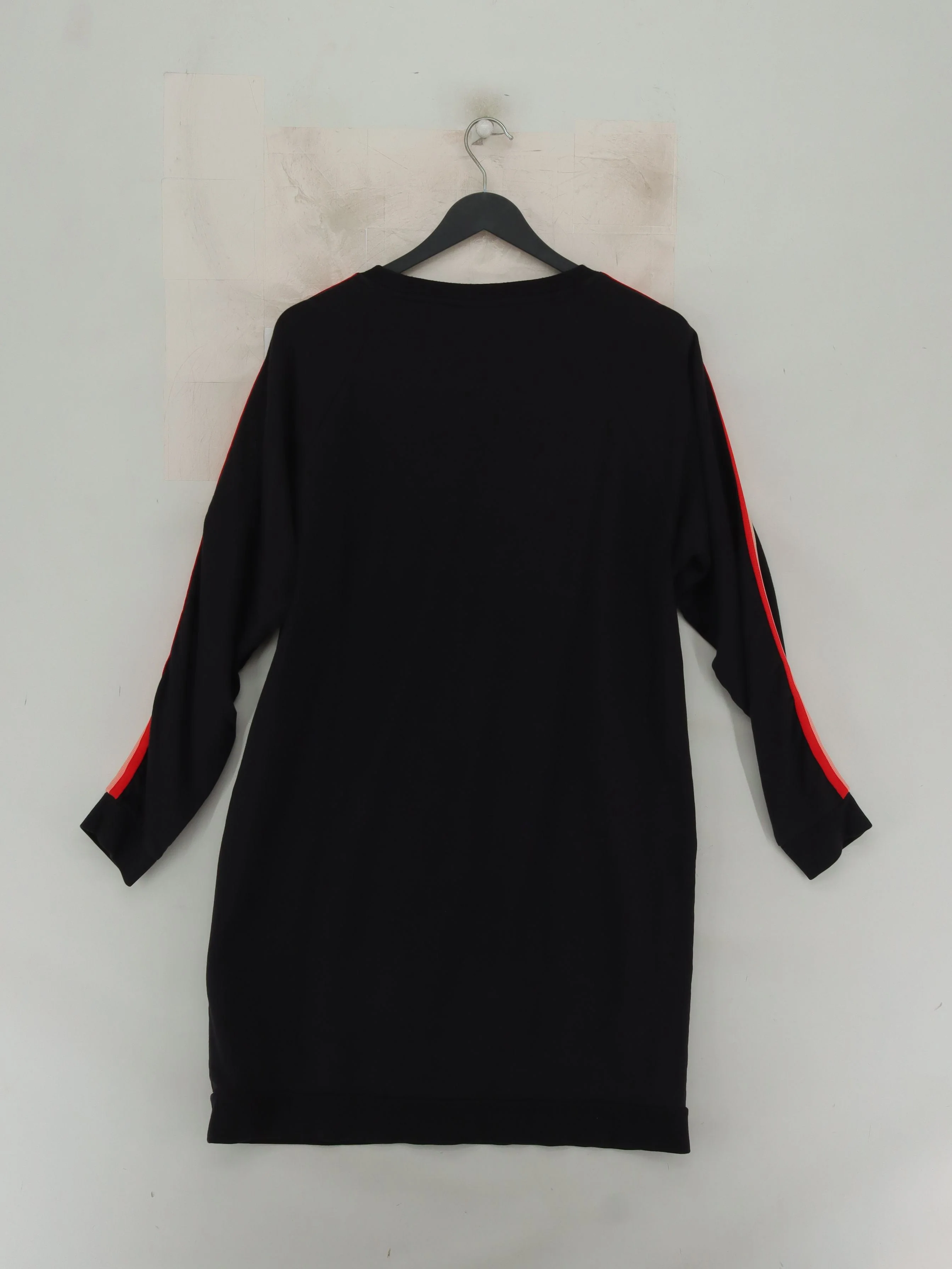 Oliver Bonas T-Shirt Mini Dress UK14 in Black - Image 2