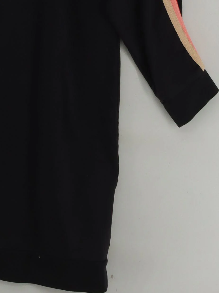 Oliver Bonas T-Shirt Mini Dress UK14 in Black - Image 4