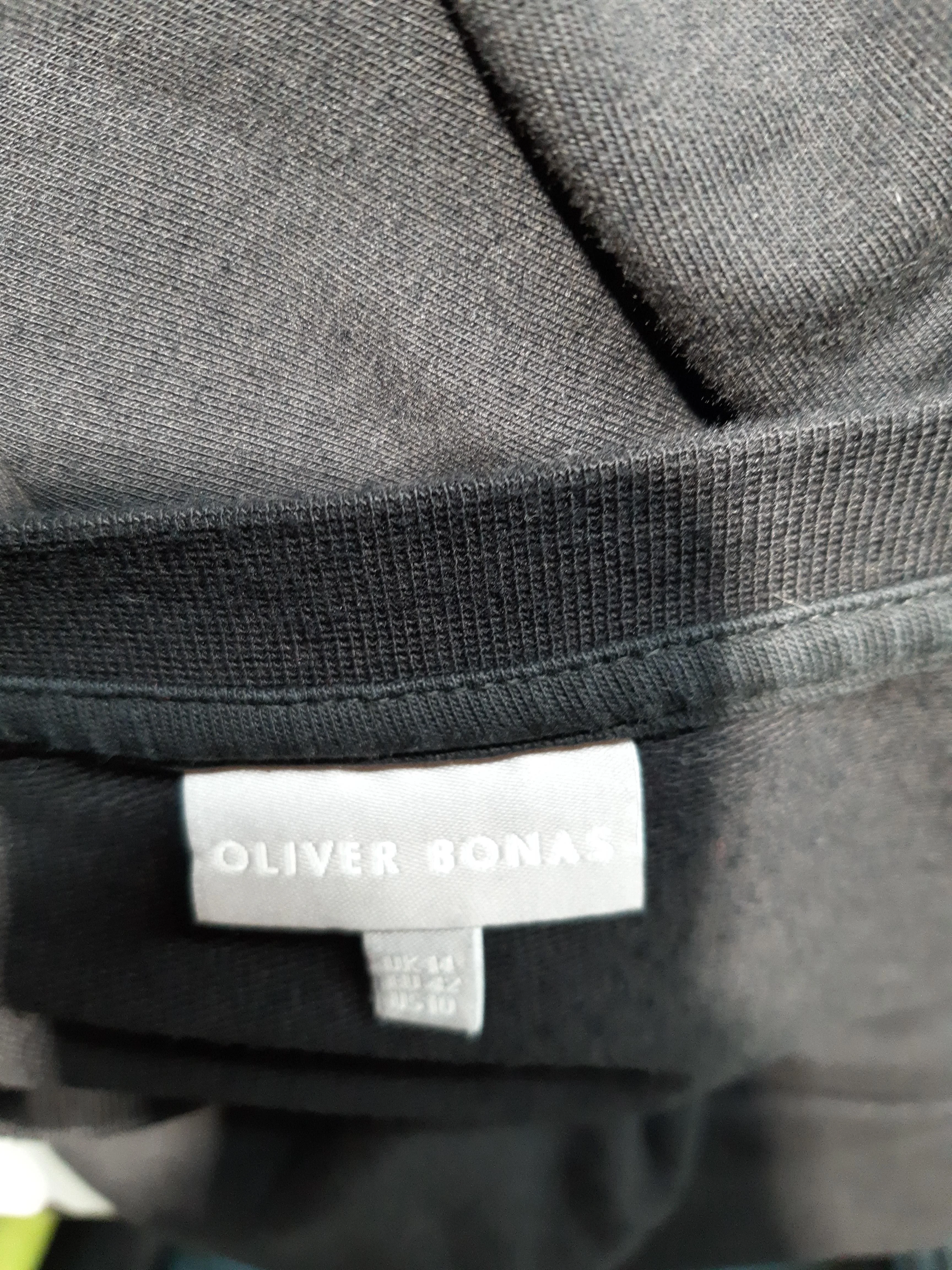 Oliver Bonas T-Shirt Mini Dress UK14 in Black - Image 5