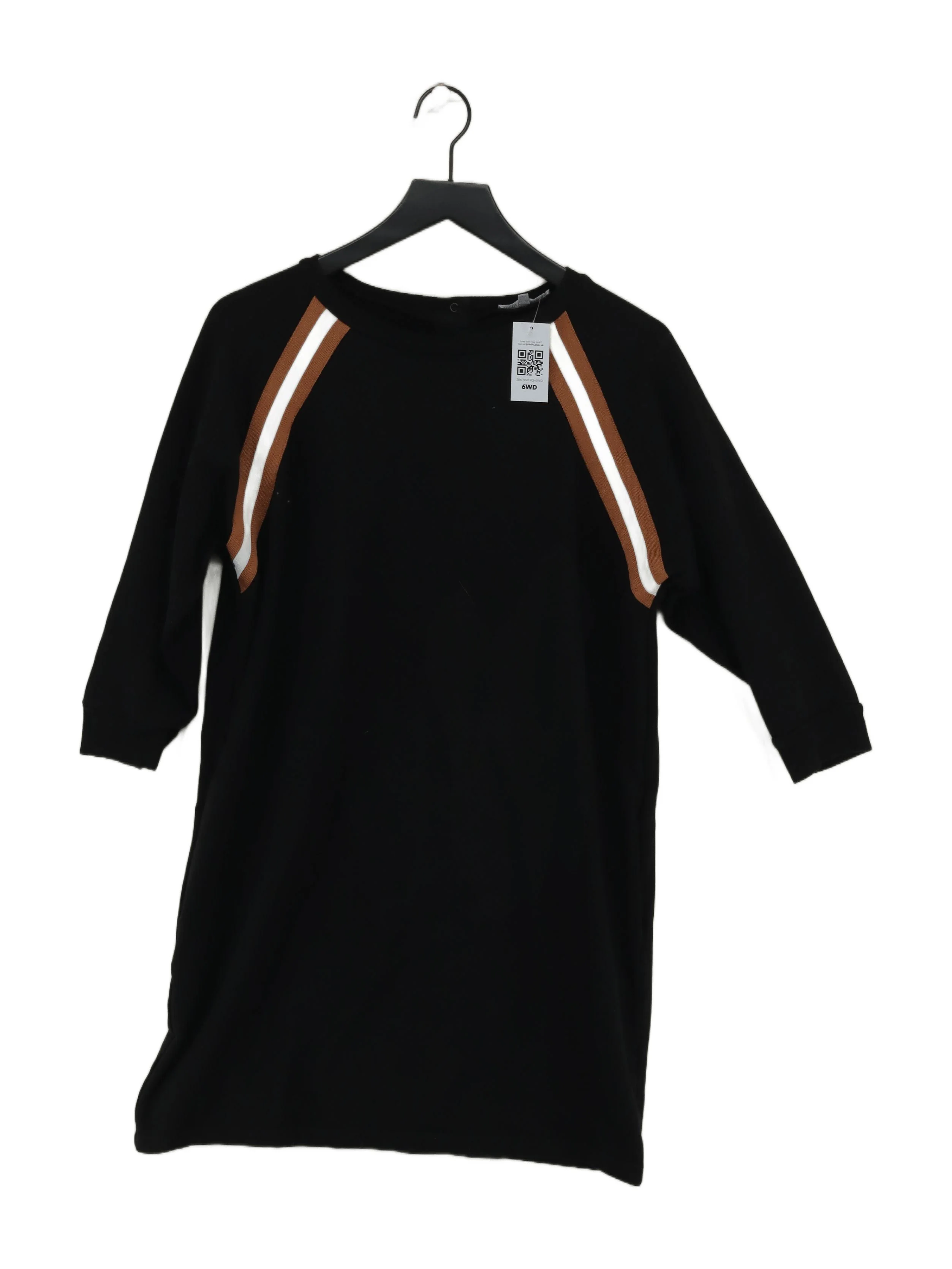 Oliver Bonas T-Shirt Mini Dress UK14 in Black