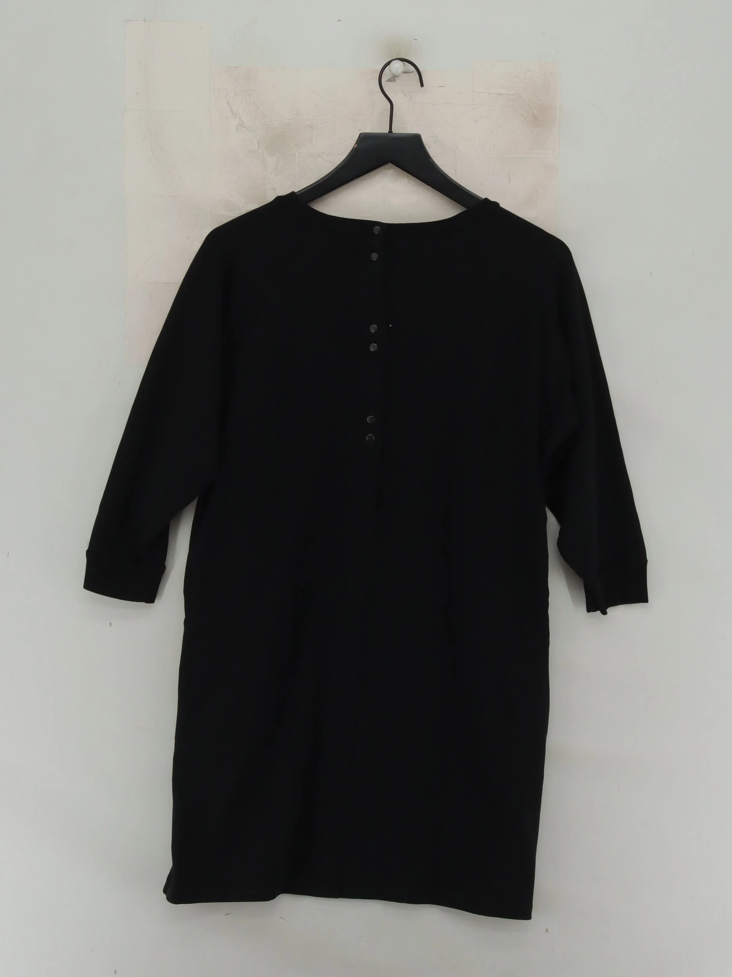 Oliver Bonas T-Shirt Mini Dress UK14 in Black - Image 2