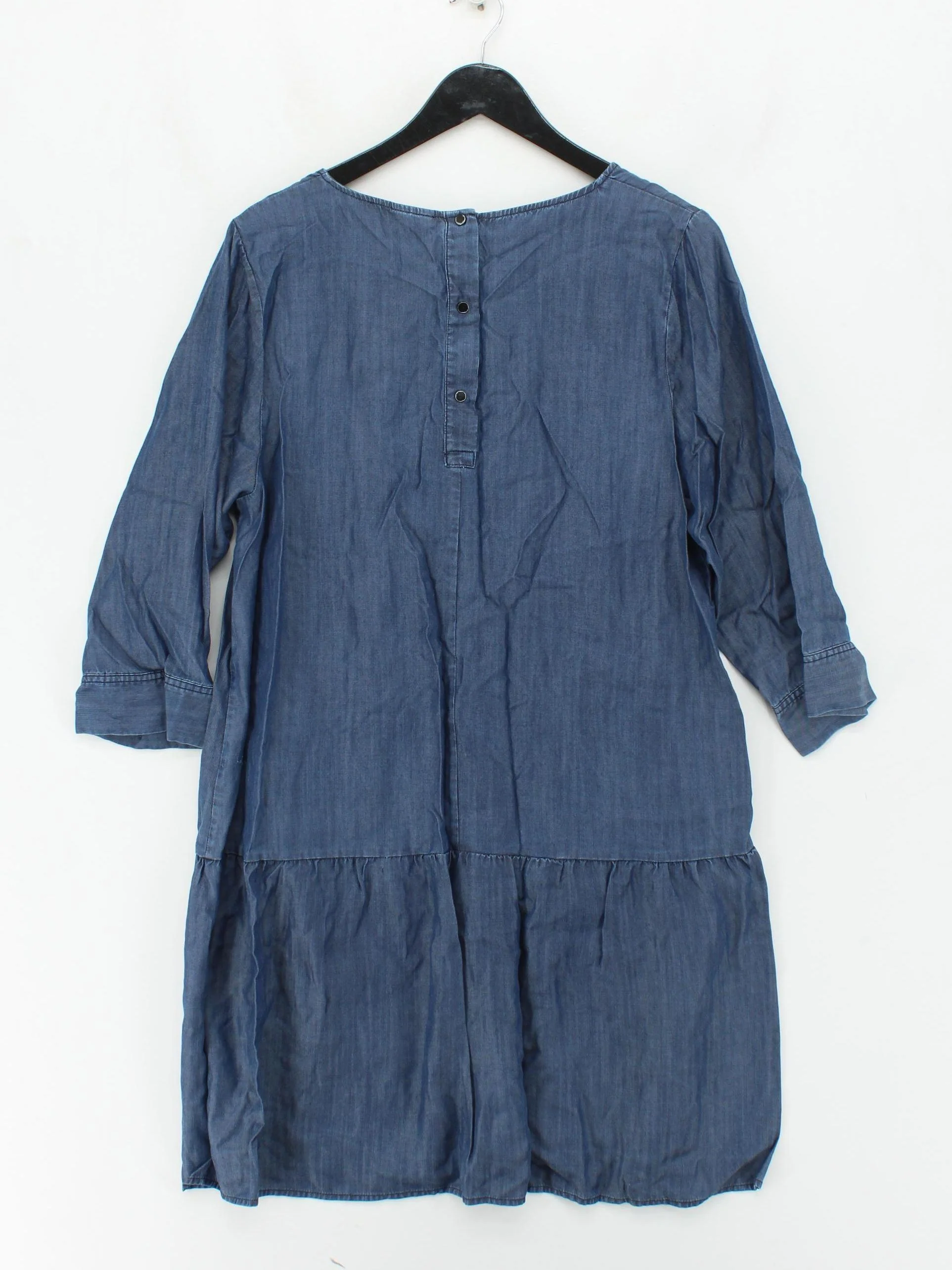 Oliver Bonas T-Shirt Mini Dress UK14 in Blue - Image 2