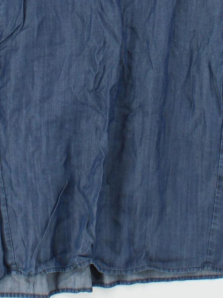 Oliver Bonas T-Shirt Mini Dress UK14 in Blue - Image 4