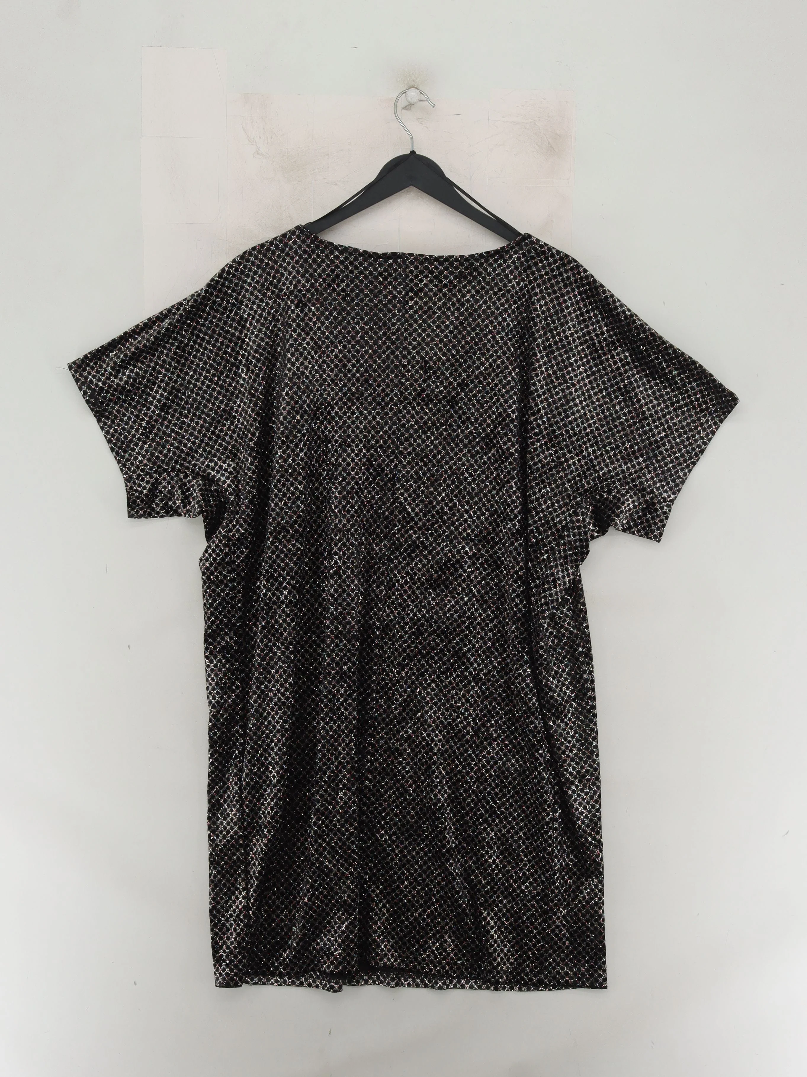 Oliver Bonas T-Shirt Mini Dress UK18 in Black - Image 2