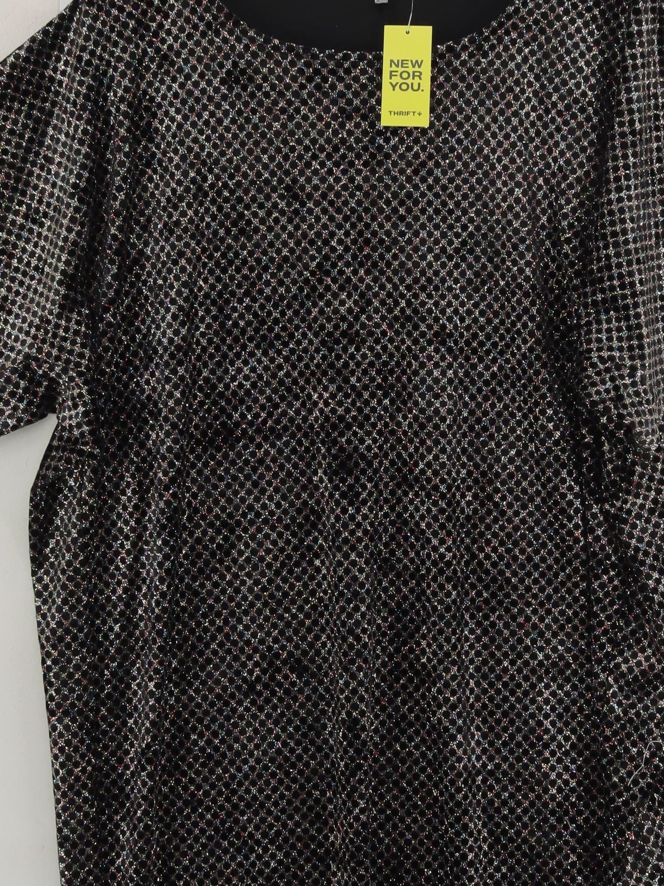 Oliver Bonas T-Shirt Mini Dress UK18 in Black - Image 3