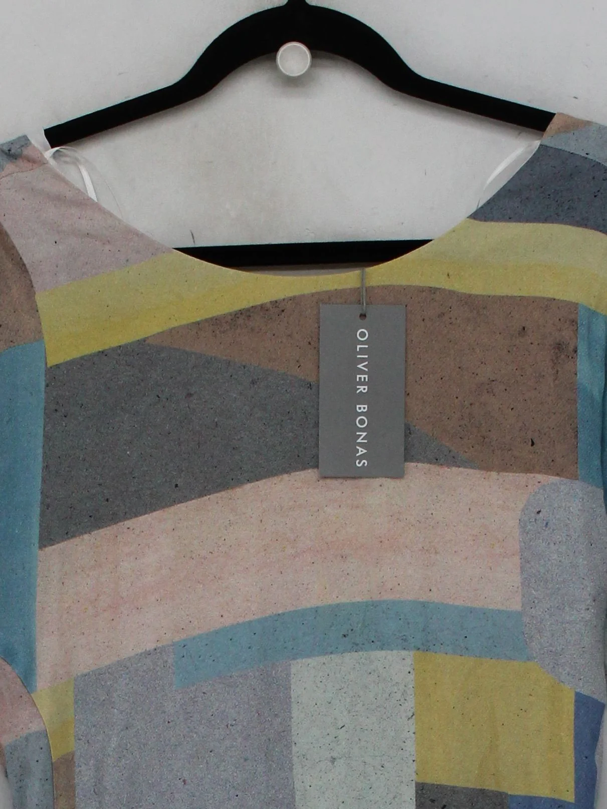 Oliver Bonas T-Shirt Mini Dress UK8 in Multi - Image 3