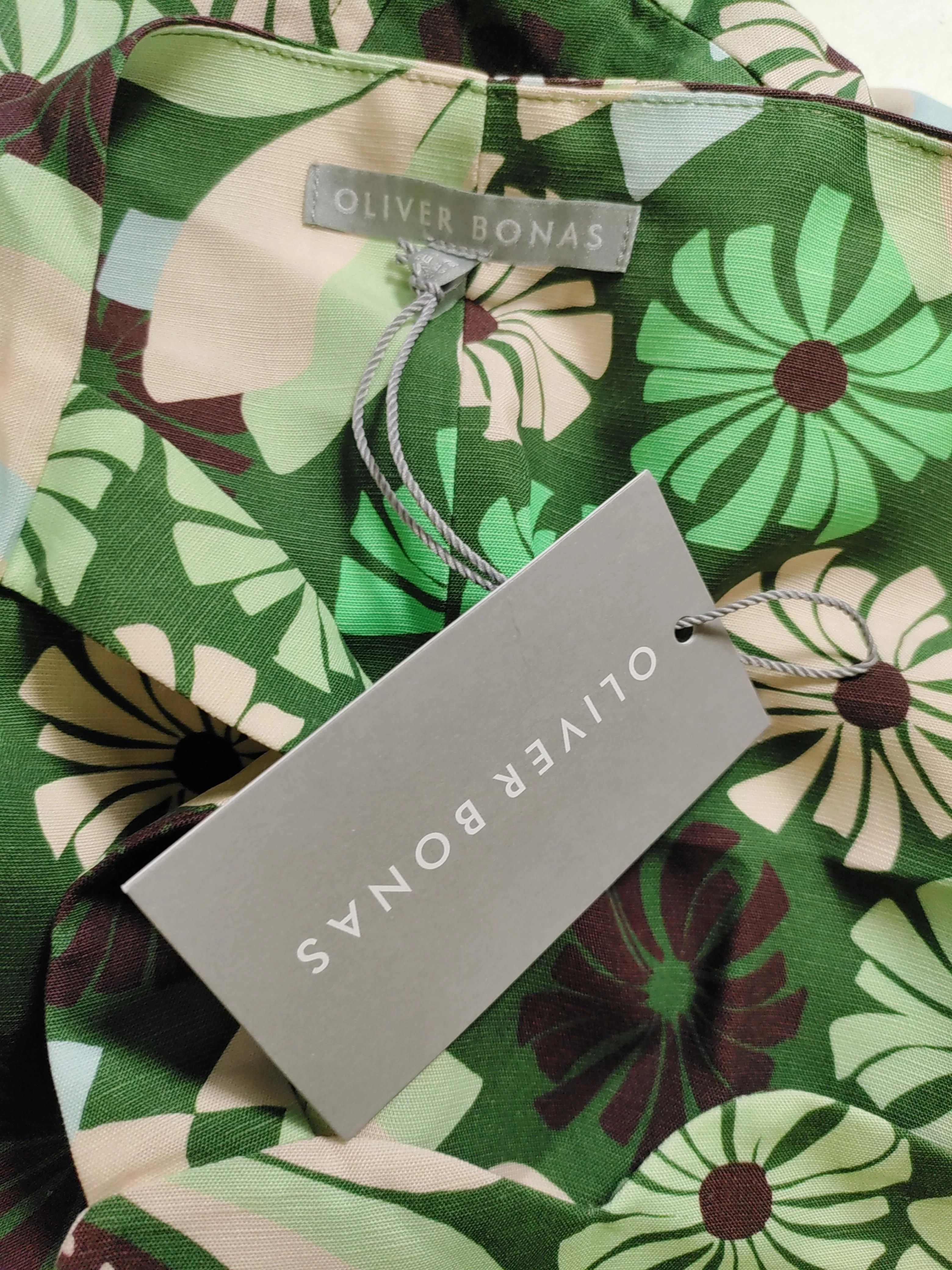 Oliver Bonas Tank Mini Dress UK18 in Green - Image 5