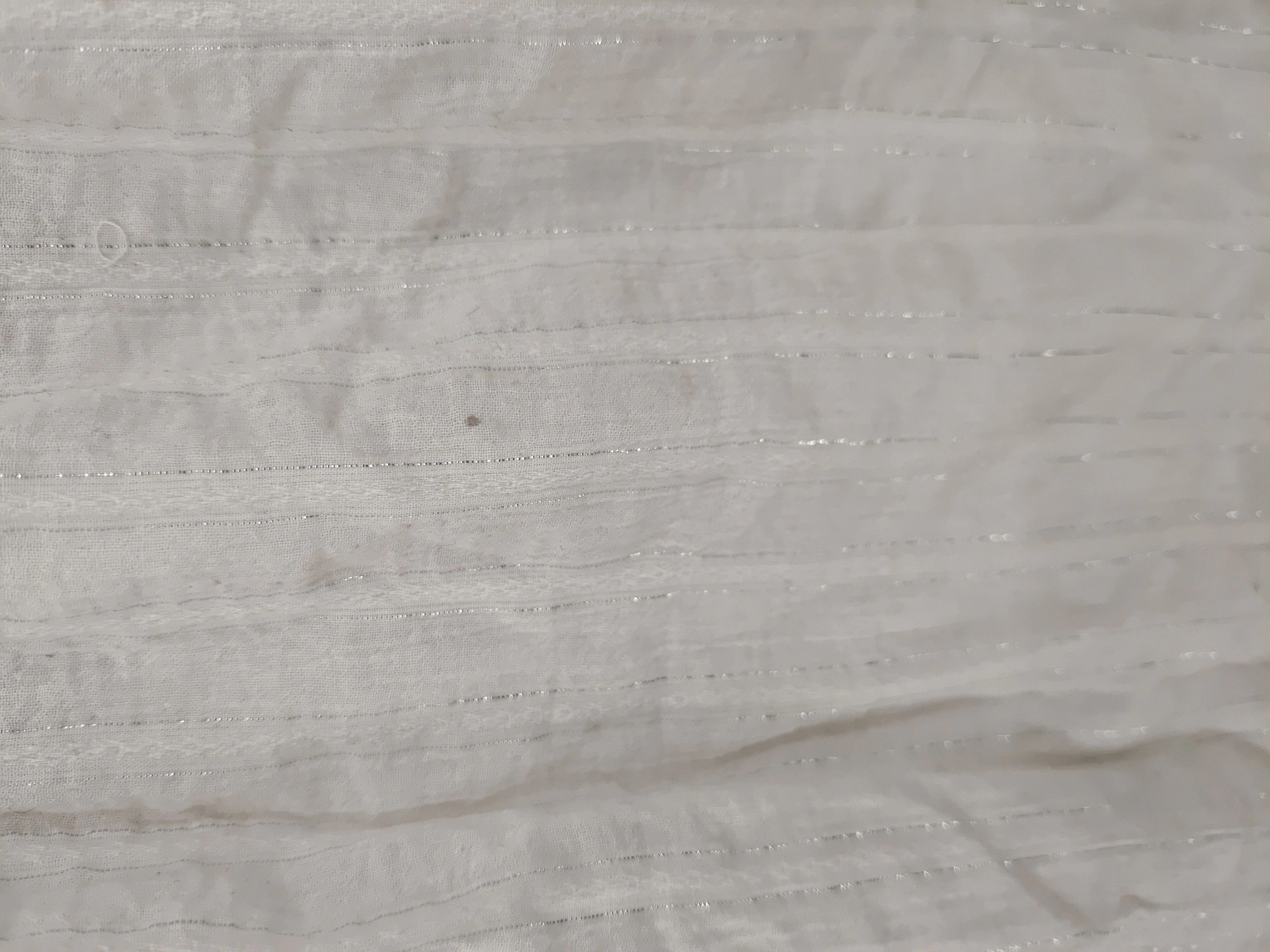 Oliver Bonas Women's Blouse UK 10 White Cotton with Other Basic - Image 5