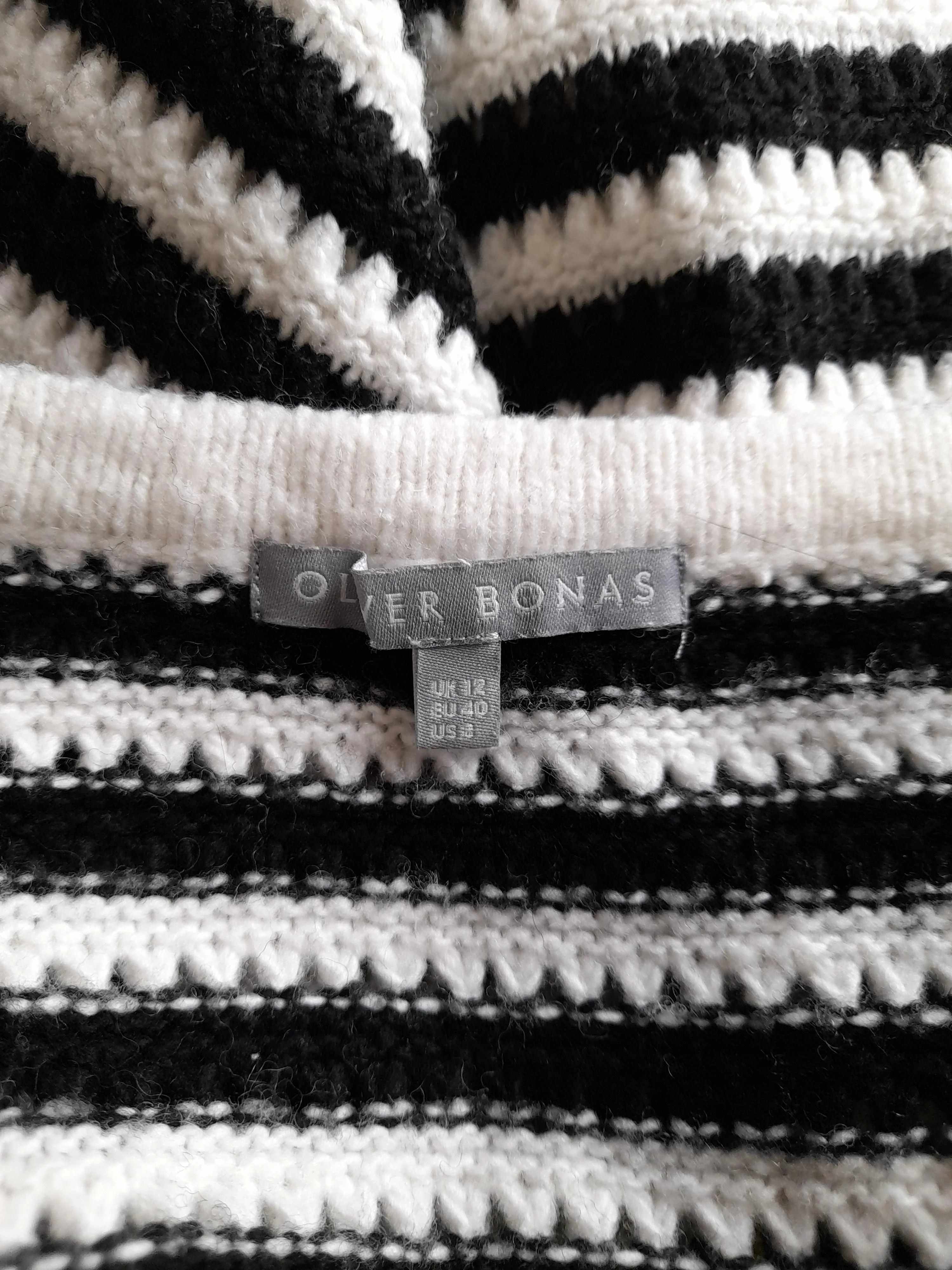 Oliver Bonas Women's Cardigan UK 12 Black Polyester - Image 7
