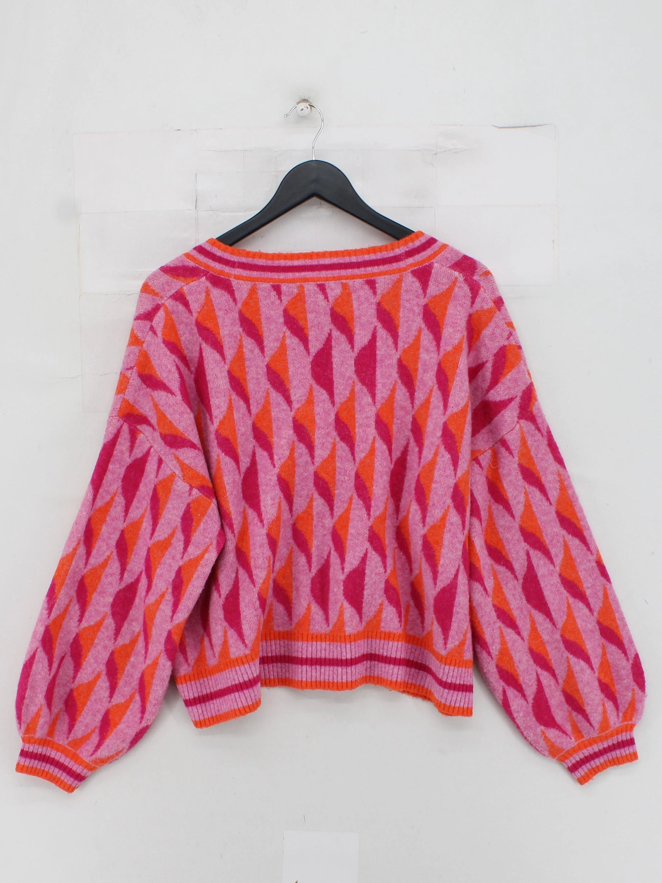 Oliver Bonas Women's Cardigan UK 14 Multi Nylon with Acrylic, Elastane Cardigan - Image 2