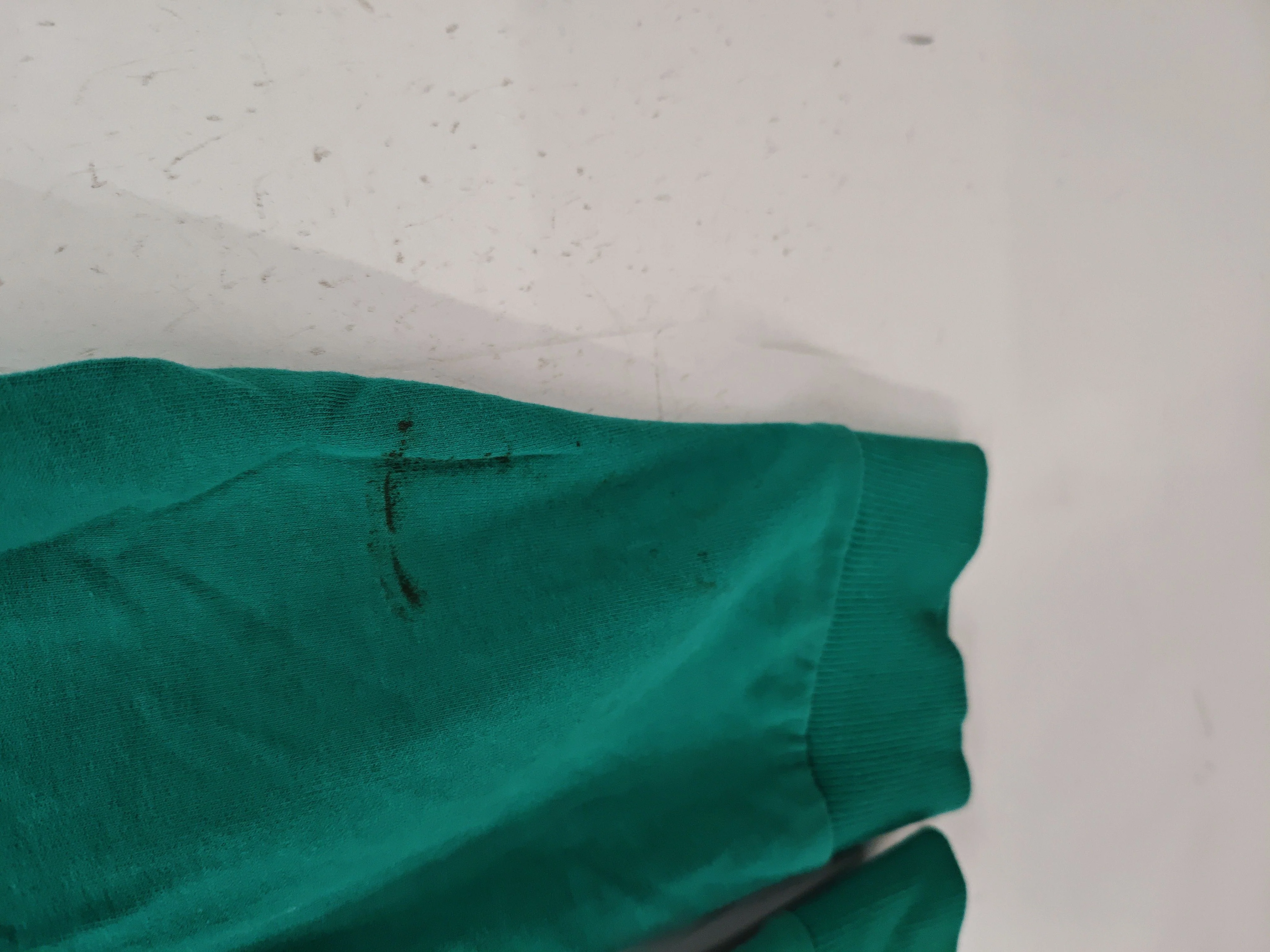 Oliver Bonas Women's Hoodie UK 10 Green Cotton with Elastane Pullover - Image 5
