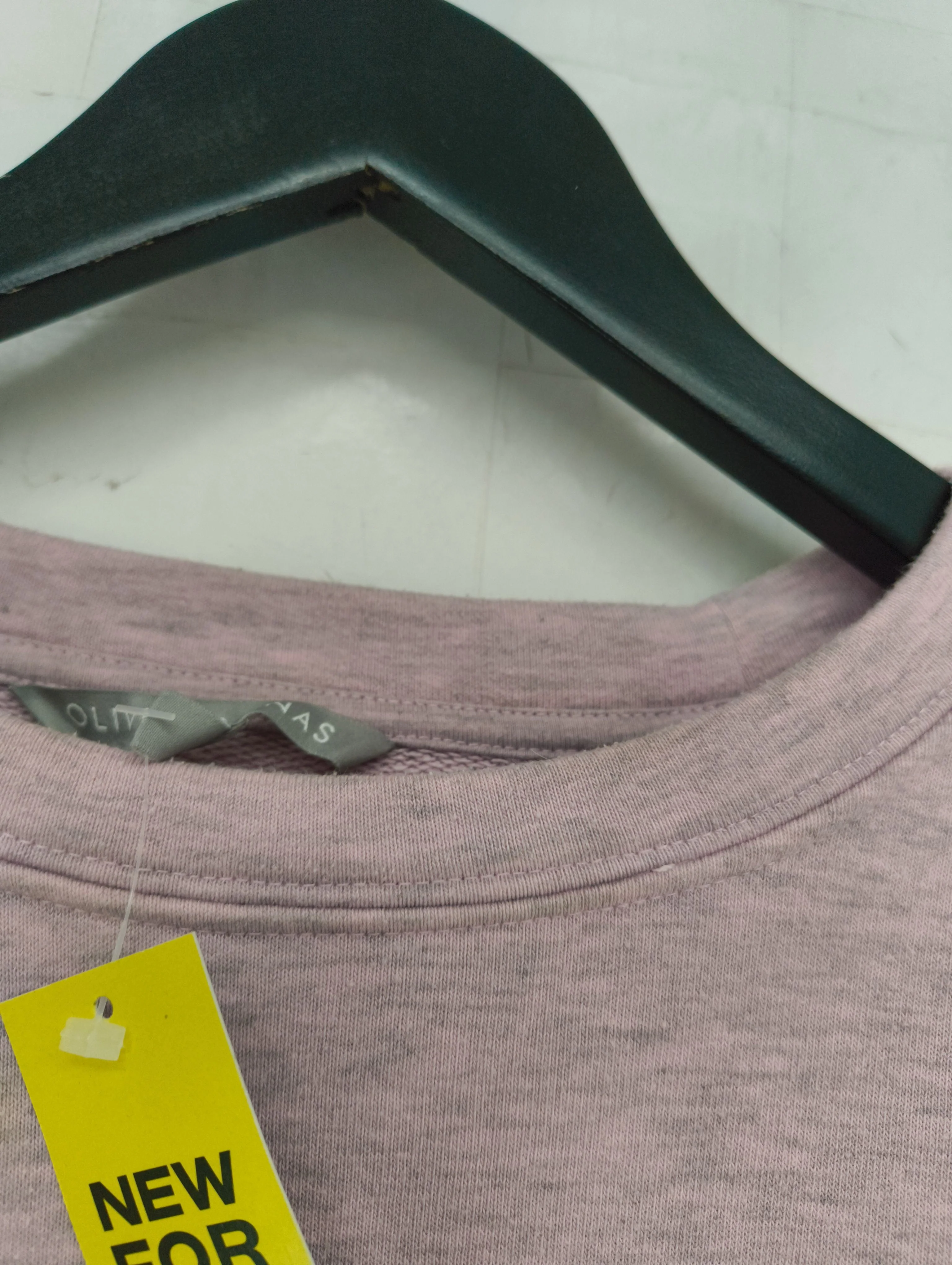 Oliver Bonas Women's Hoodie UK 12 Pink Cotton with Polyester Pullover - Image 6