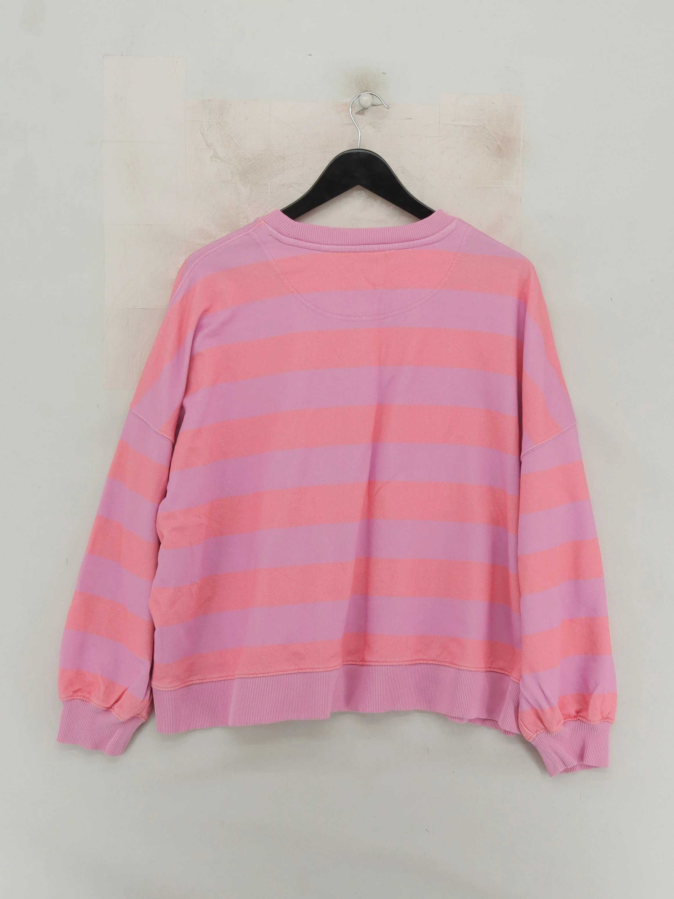Oliver Bonas Women's Hoodie XL Multi Striped 100% Cotton Pullover - Image 2