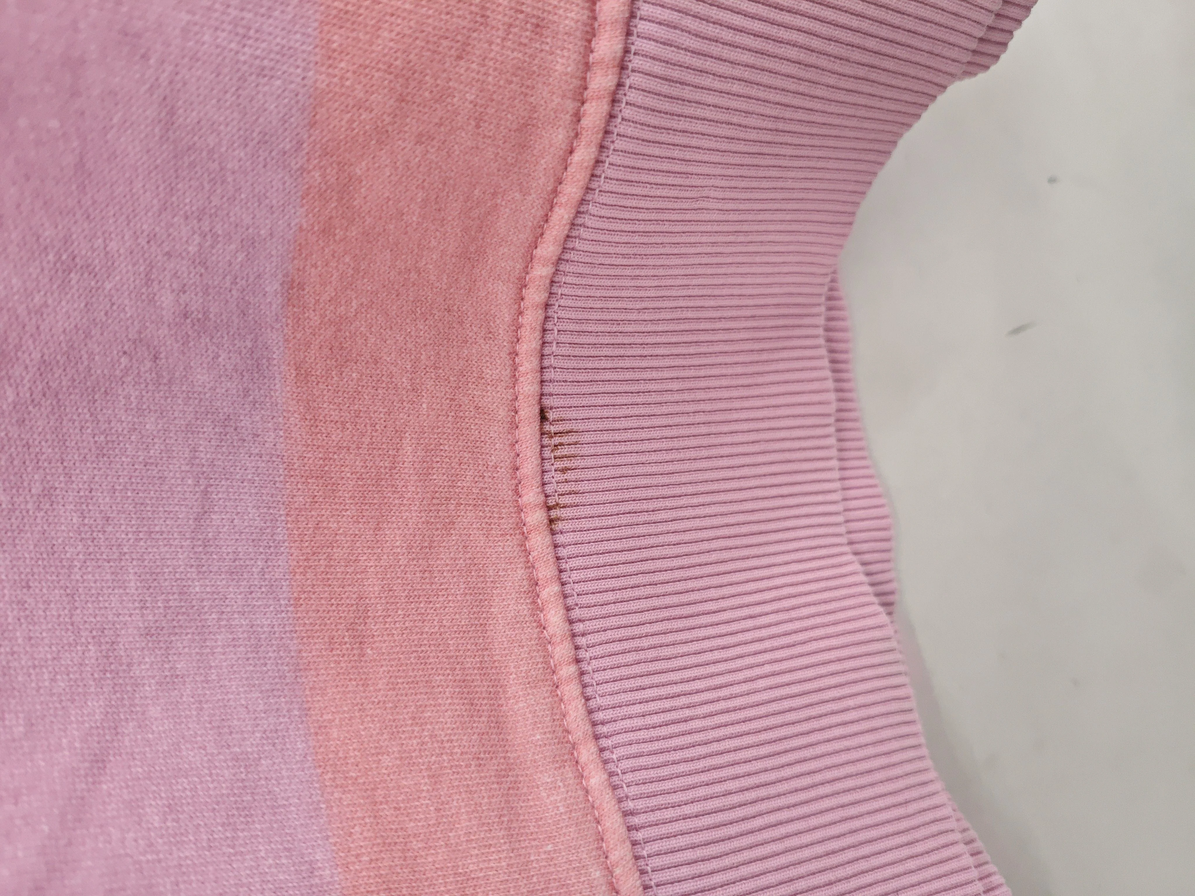 Oliver Bonas Women's Hoodie XL Multi Striped 100% Cotton Pullover - Image 5
