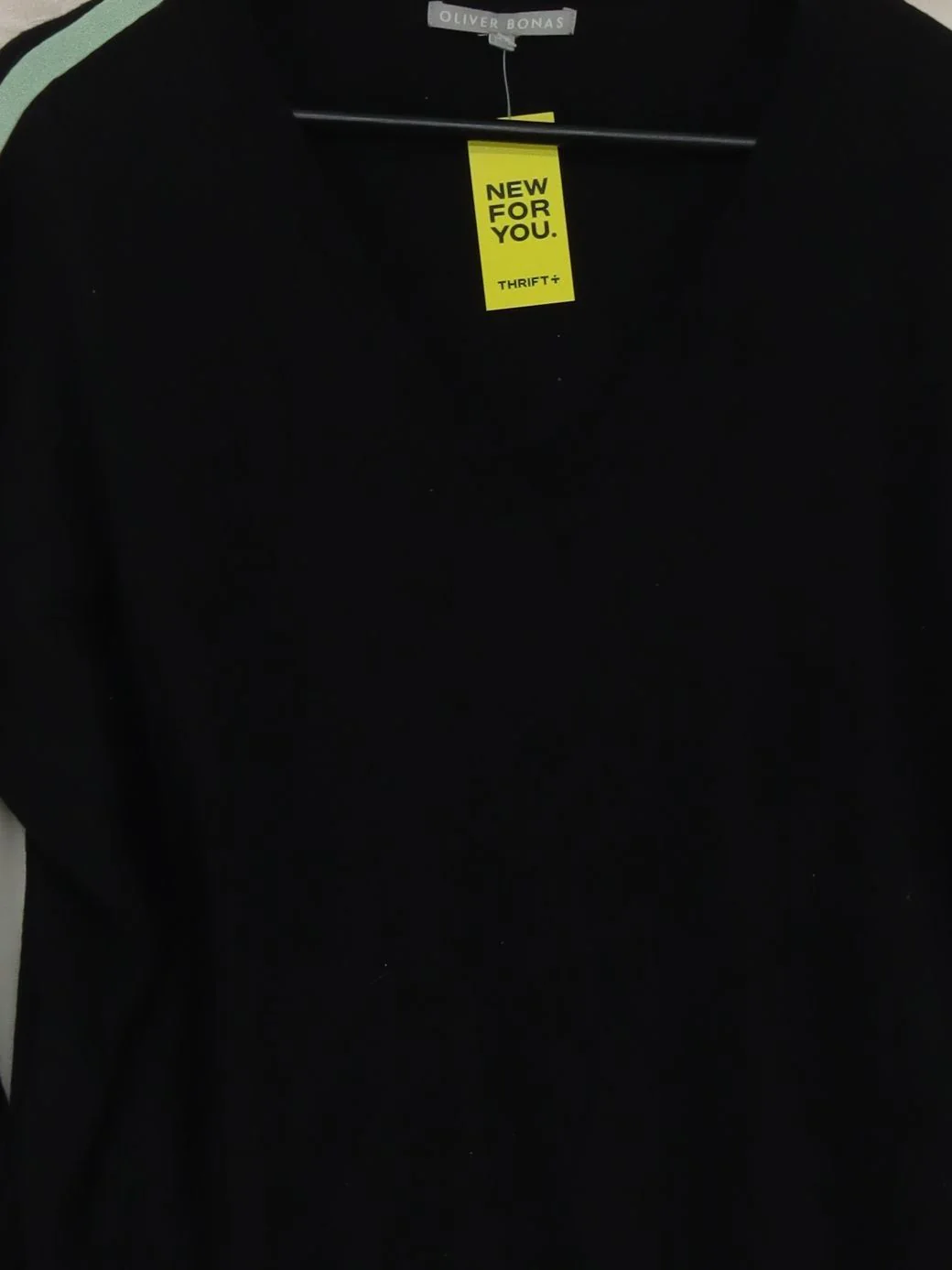 Oliver Bonas Women's Jumper UK 10 Black Viscose with Polyester, Nylon Pullover - Image 3