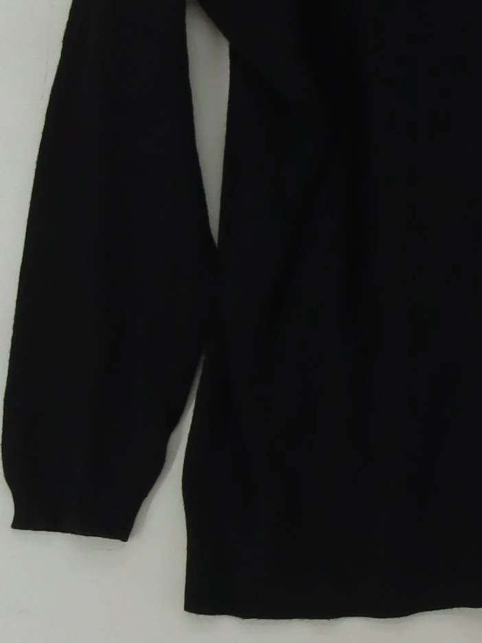 Oliver Bonas Women's Jumper UK 10 Black Viscose with Polyester, Nylon Pullover - Image 4
