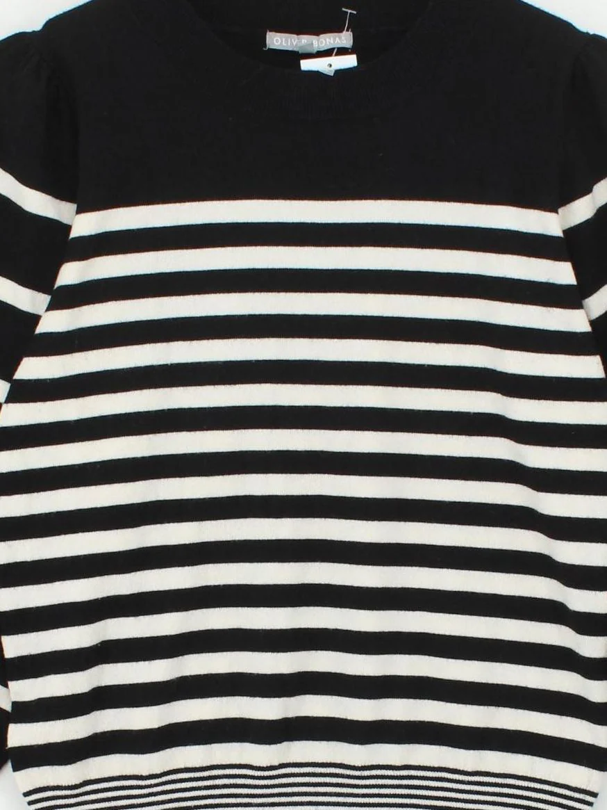 Oliver Bonas Women's Jumper UK 10 Multi Polyester with Viscose, Nylon Pullover - Image 3