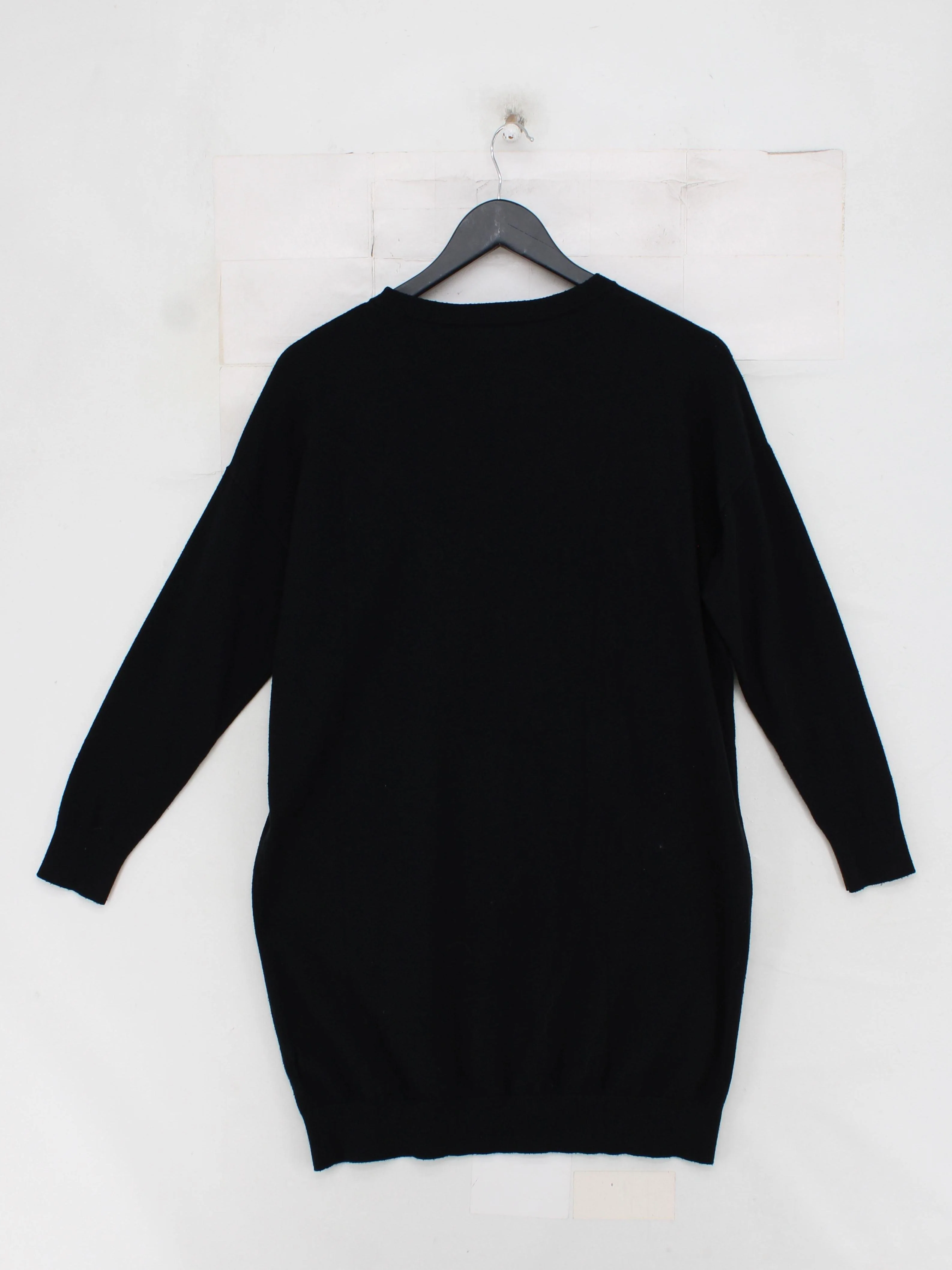 Oliver Bonas Women's Jumper UK 12 Black Viscose - Image 2