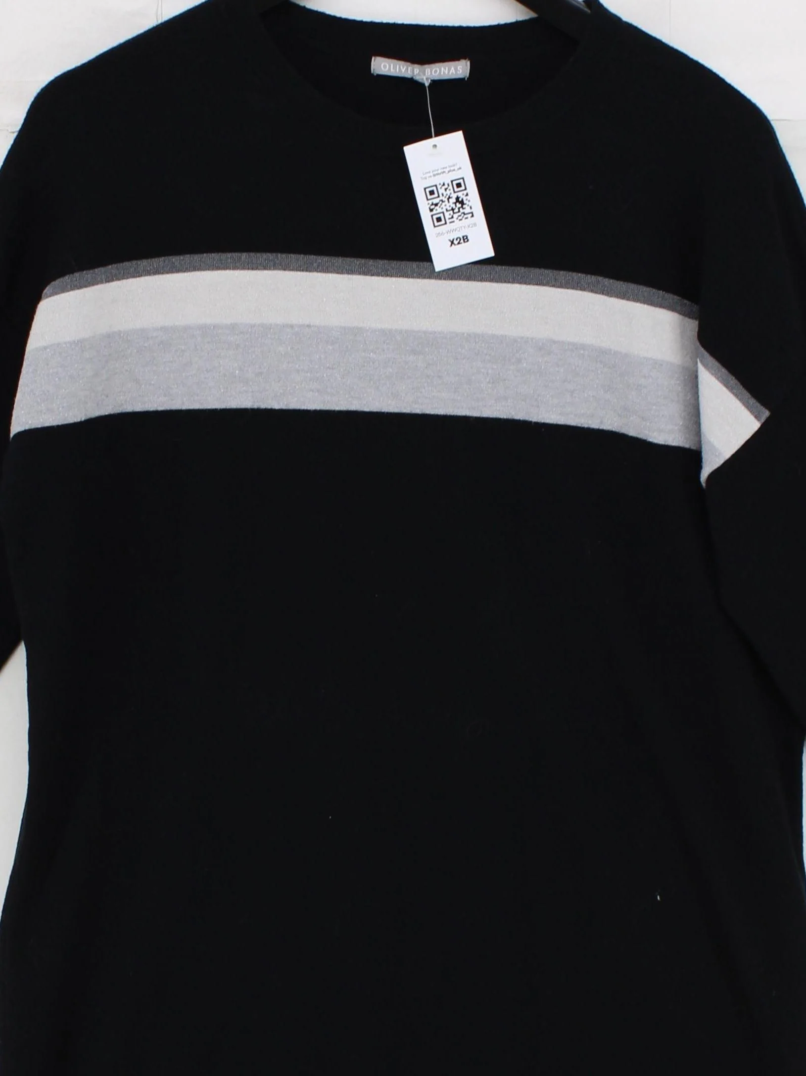 Oliver Bonas Women's Jumper UK 12 Black Viscose - Image 3