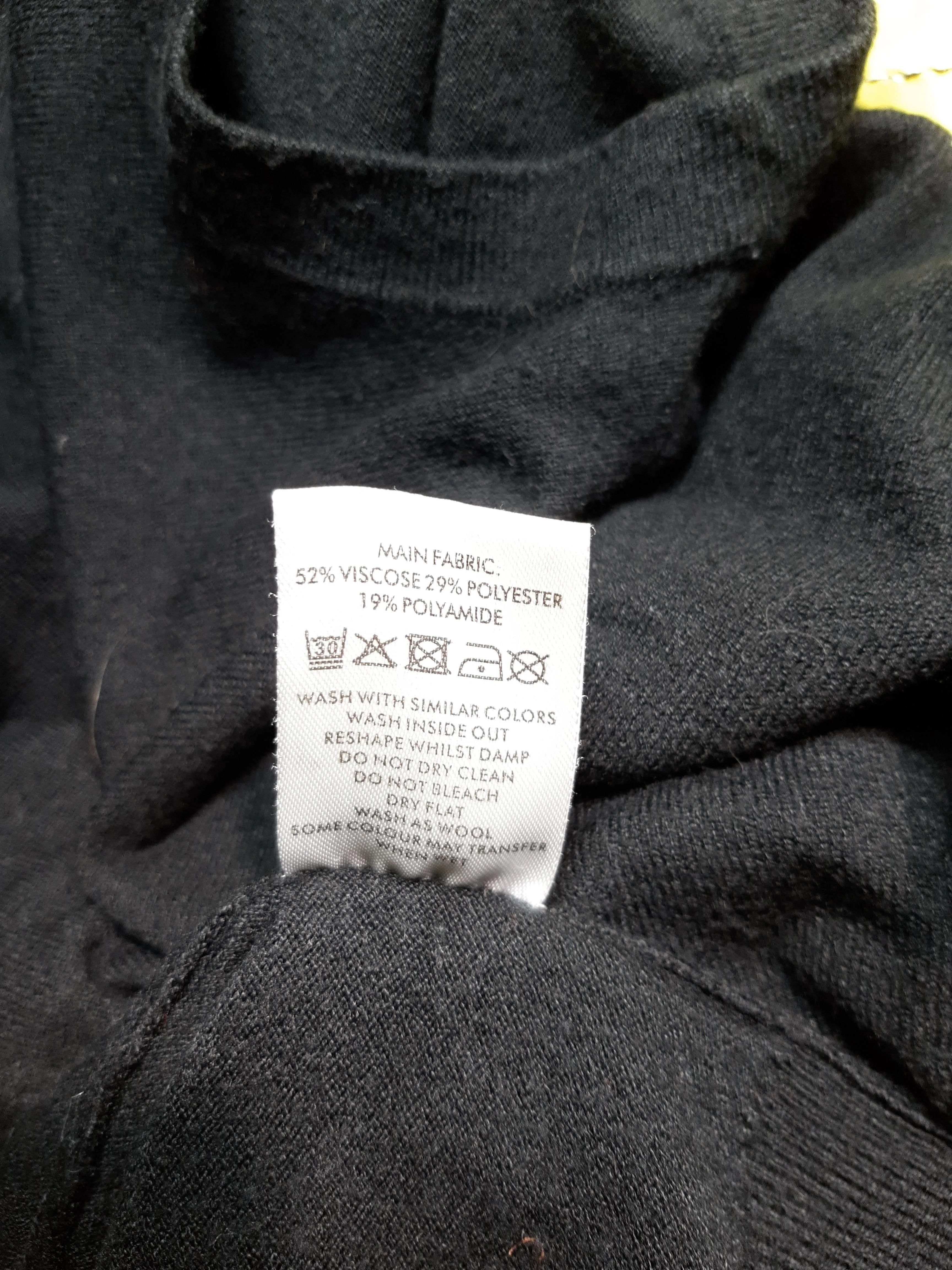 Oliver Bonas Women's Jumper UK 12 Black Viscose - Image 6