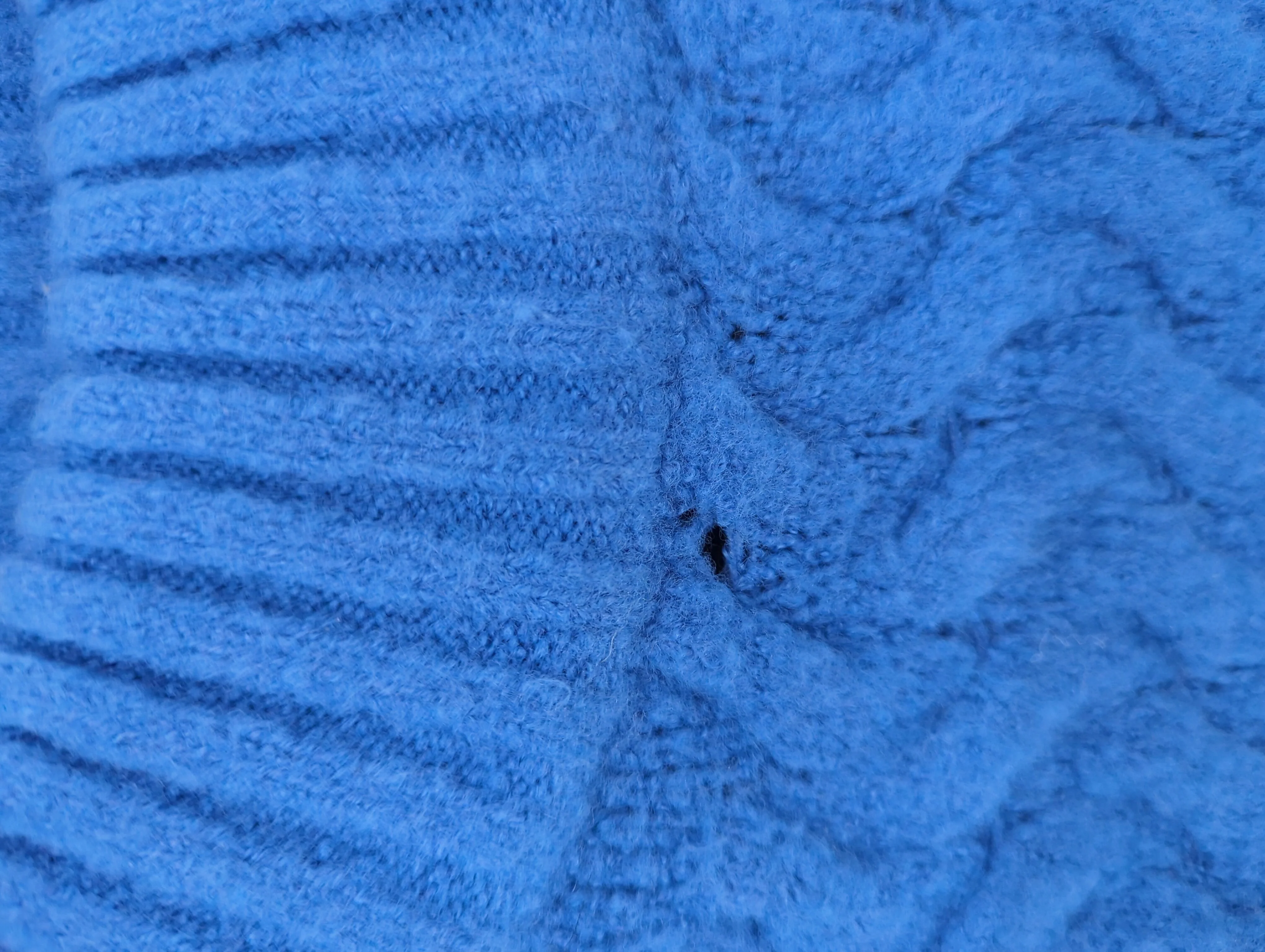 Oliver Bonas Women's Jumper UK 12 Blue Acrylic with Polyamide, Elastane Pullover - Image 6