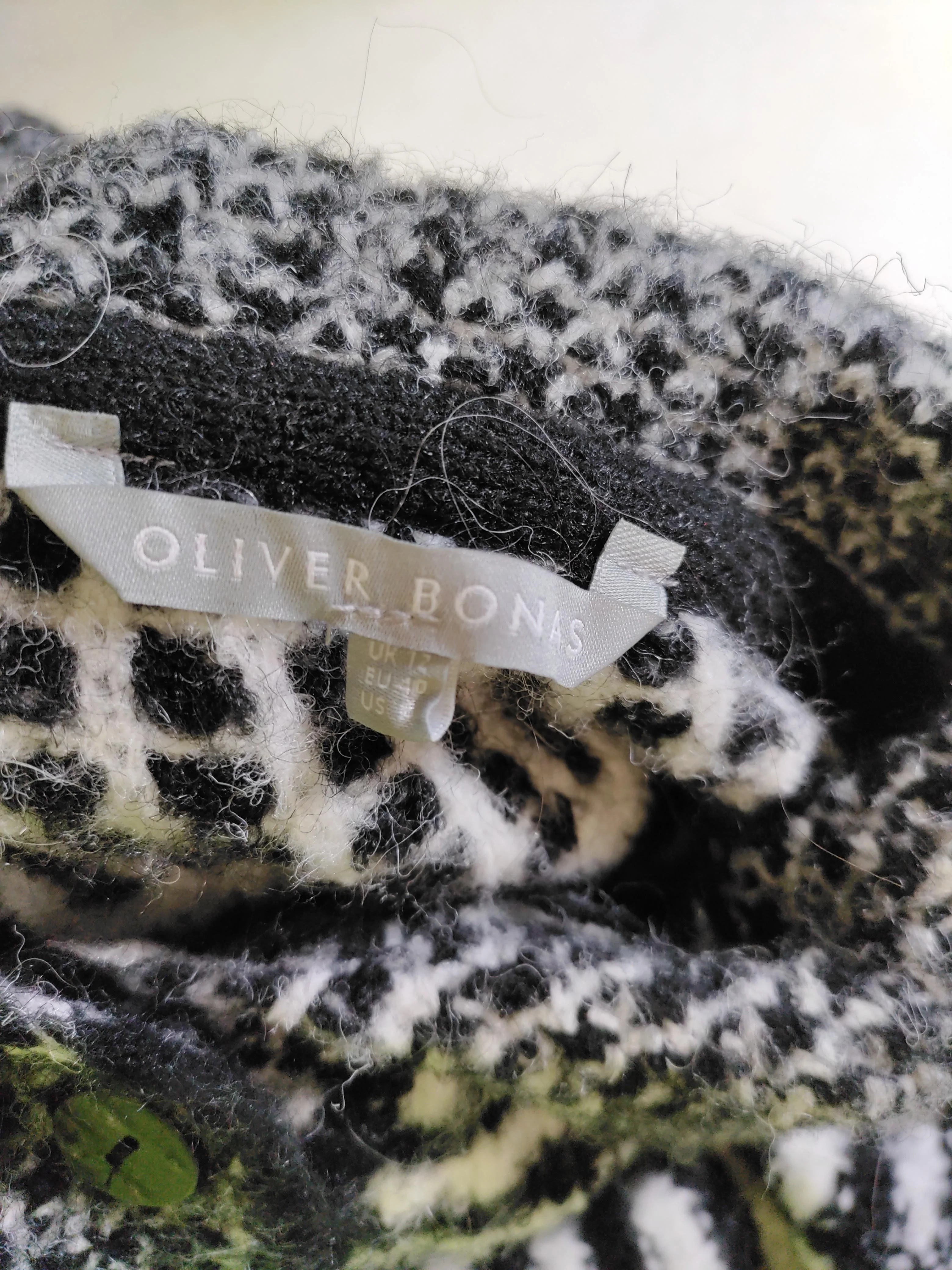 Oliver Bonas Women's Jumper UK 12 Multi Polyester - Image 5