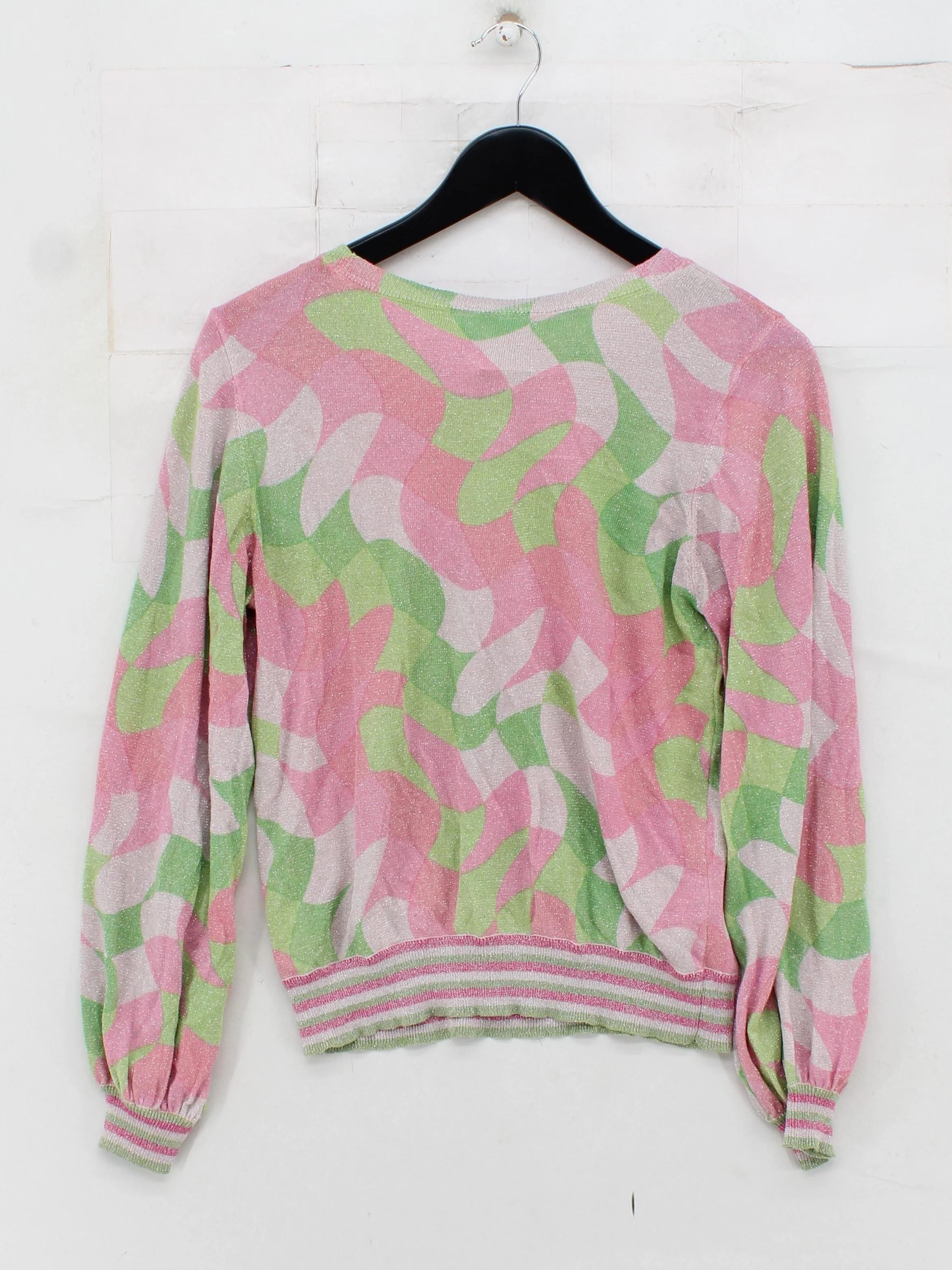 Oliver Bonas Women's Jumper UK 12 Multi Viscose with Polyester Pullover - Image 2