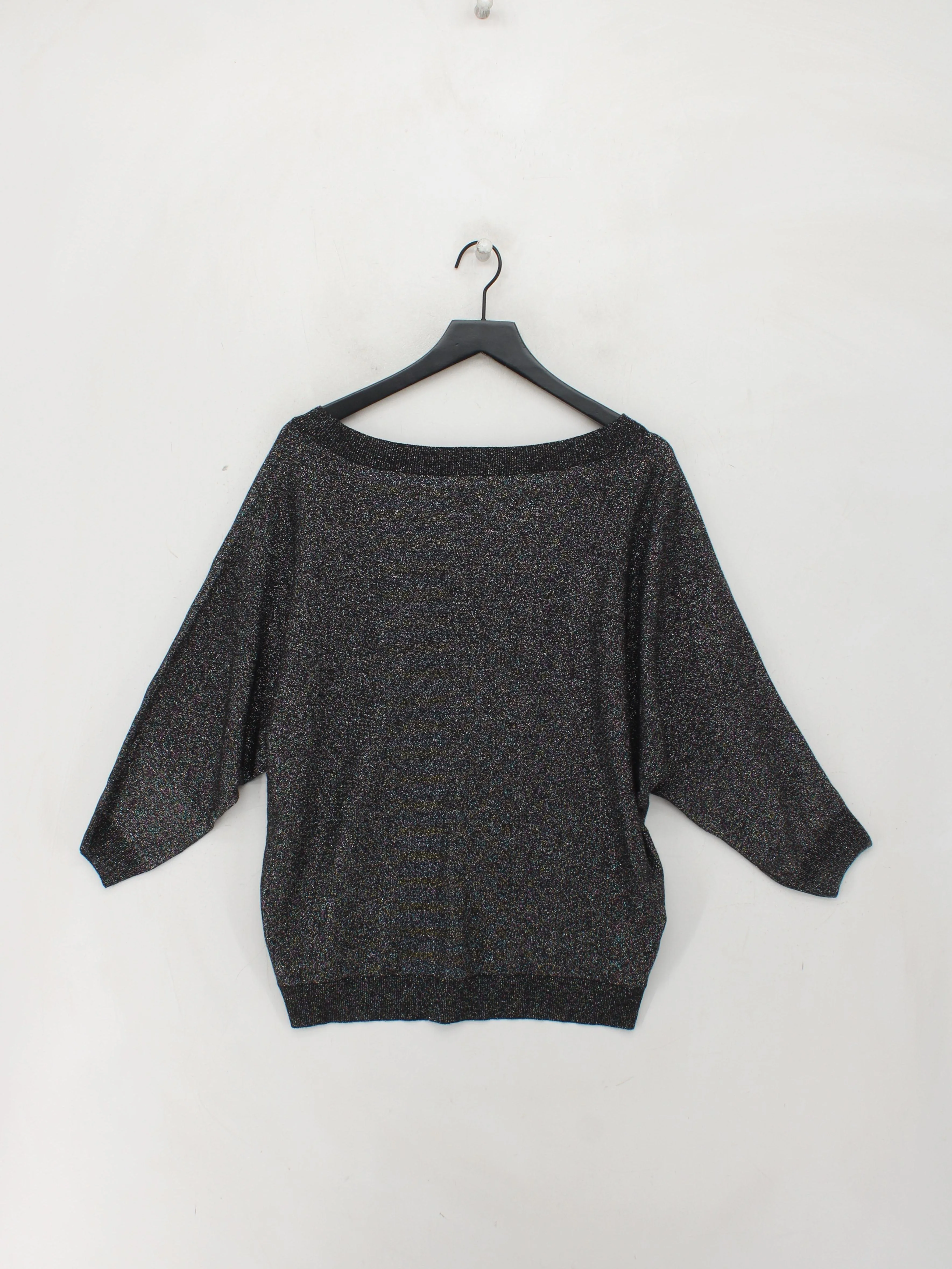 Oliver Bonas Women's Jumper UK 14 Black Viscose - Image 2