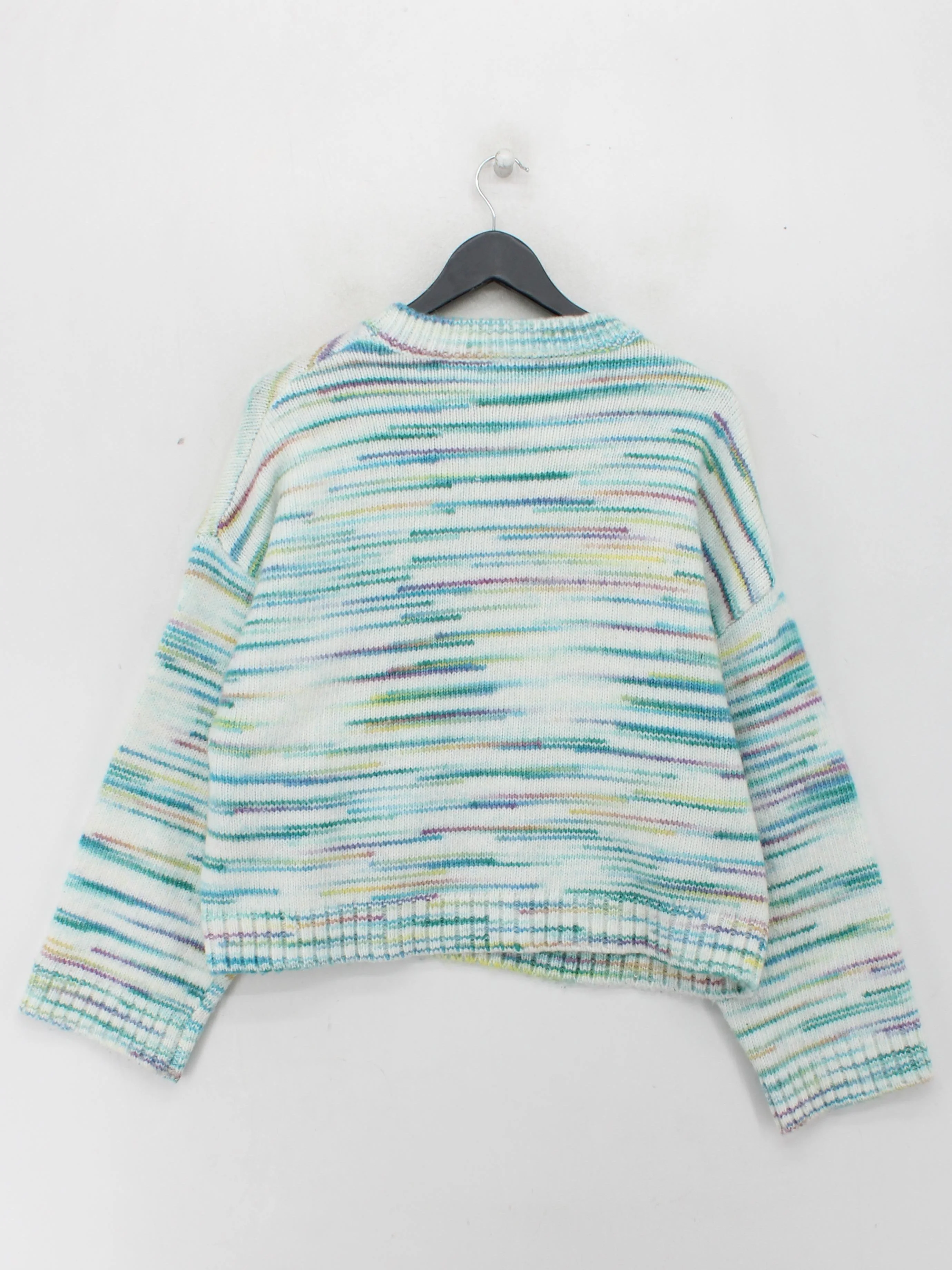 Oliver Bonas Women's Jumper UK 14 White Acrylic - Image 2