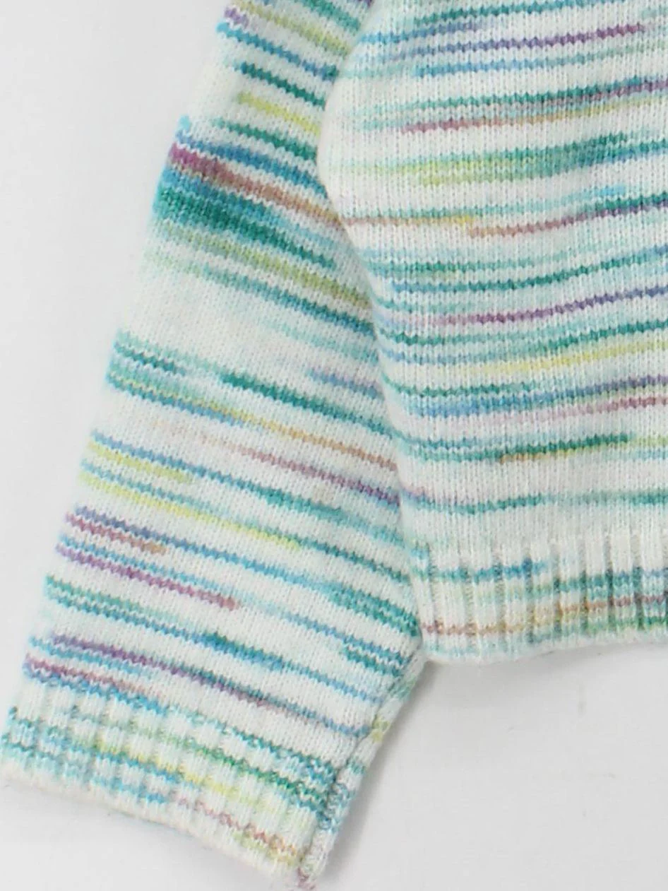 Oliver Bonas Women's Jumper UK 14 White Acrylic - Image 4