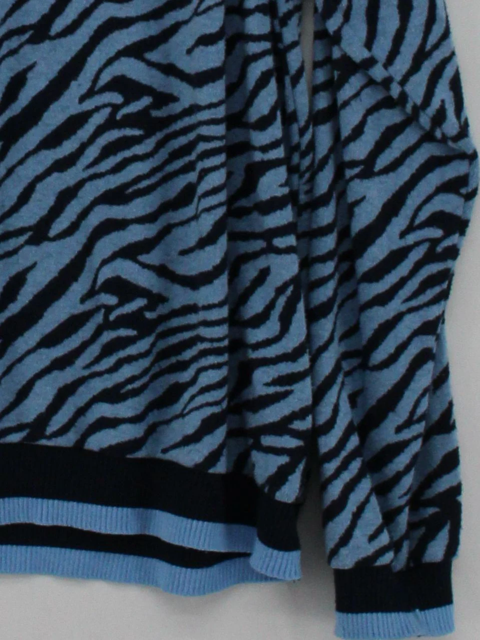 Oliver Bonas Women's Jumper UK 18 Blue Polyester with Viscose, Elastane Pullover - Image 4