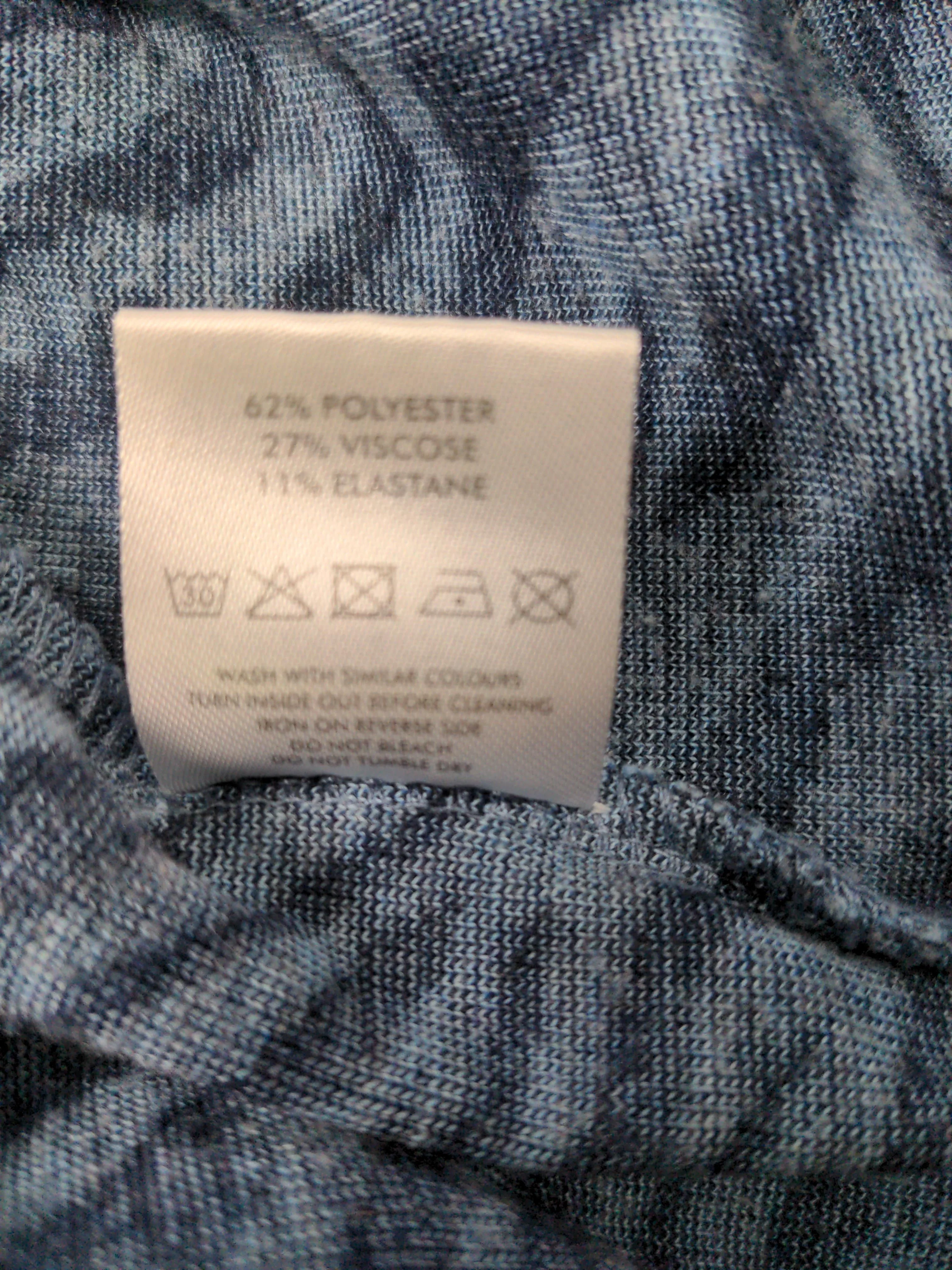 Oliver Bonas Women's Jumper UK 18 Blue Polyester with Viscose, Elastane Pullover - Image 6