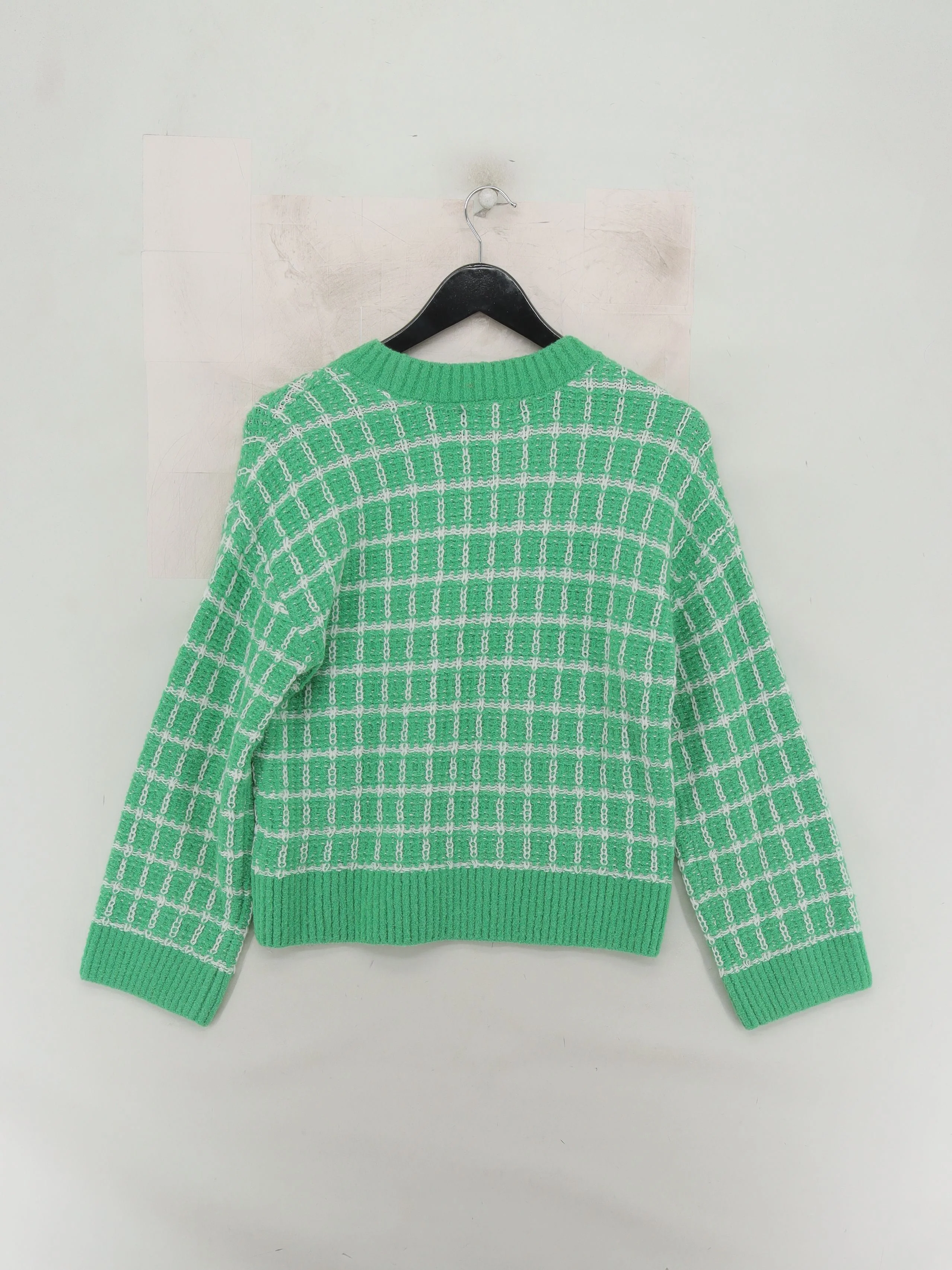 Oliver Bonas Women's Jumper UK 6 Green Acrylic - Image 2