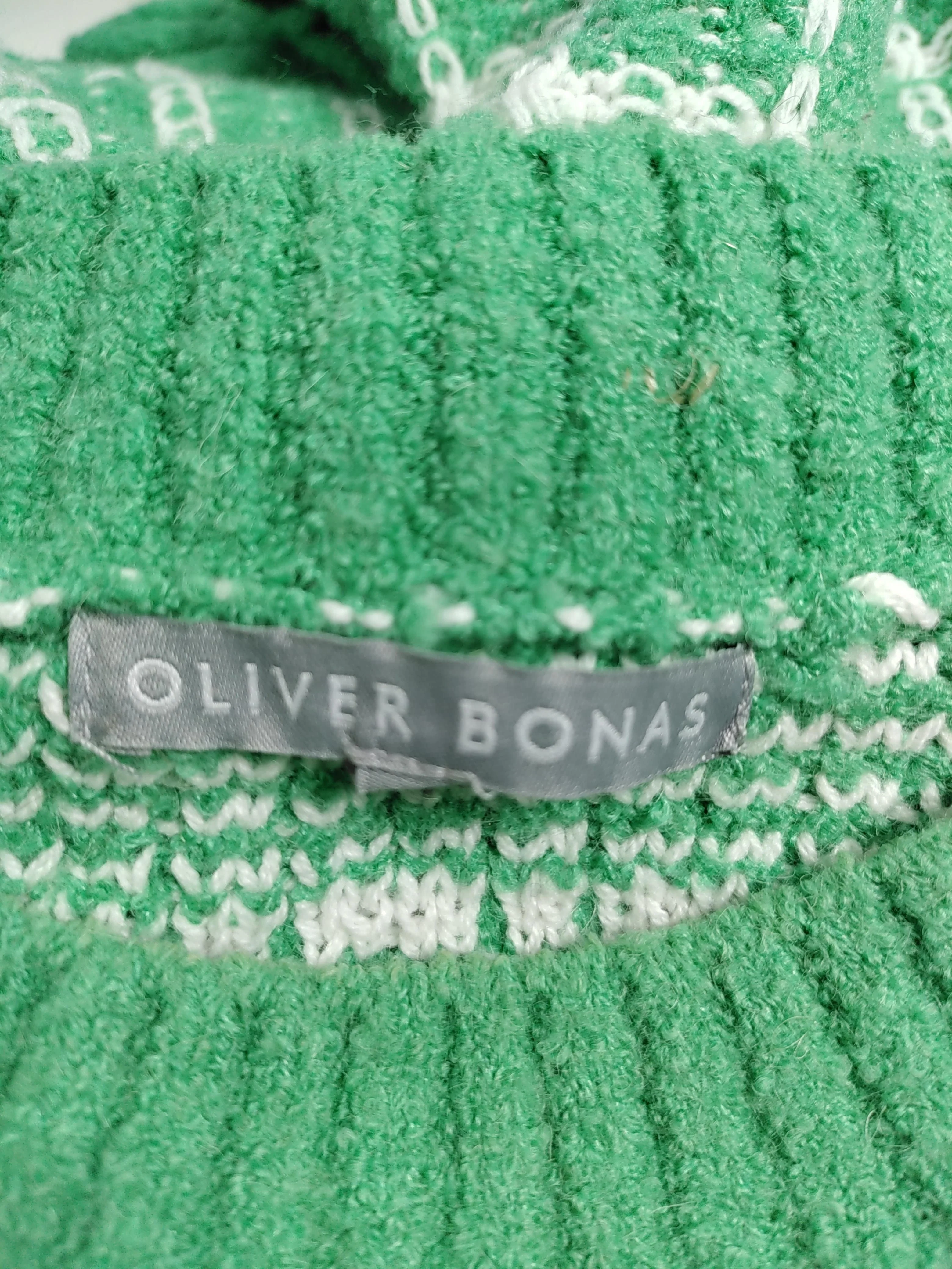 Oliver Bonas Women's Jumper UK 6 Green Acrylic - Image 5