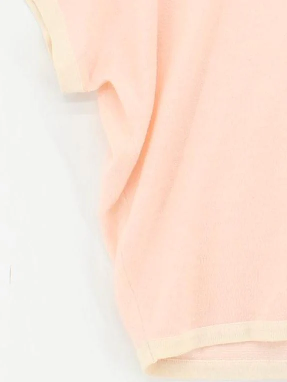 Oliver Bonas Women's Jumper UK 8 Pink Acrylic with Wool Round Neck Pullover - Image 4