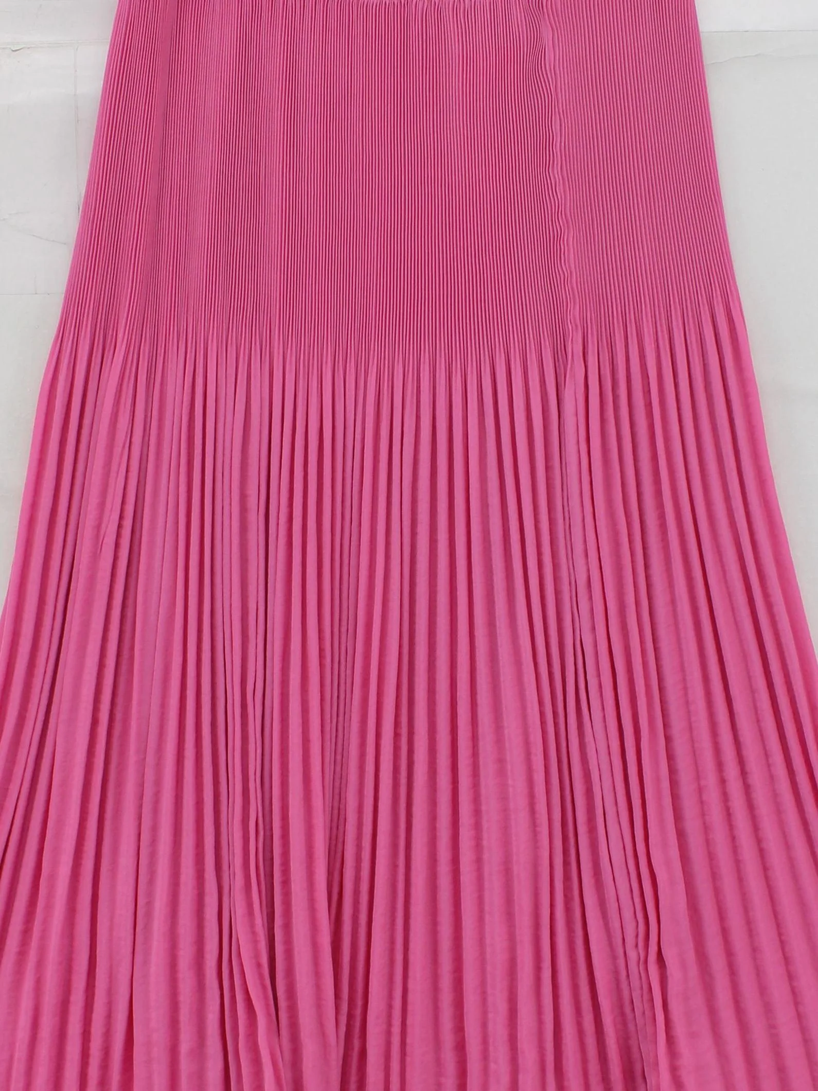 Oliver Bonas Women's Maxi Skirt UK 10 Pink 100% Polyester Long Maxi - Image 3
