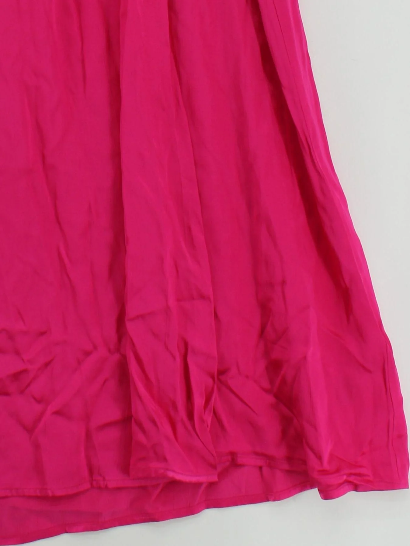 Oliver Bonas Women's Midi Skirt L Pink 100% Viscose Midi Wrap - Image 4