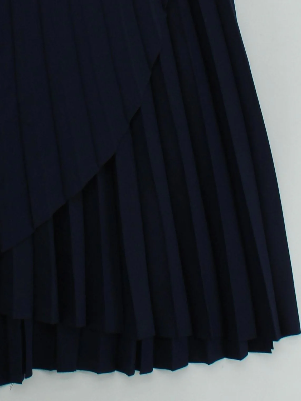 Oliver Bonas Women's Midi Skirt UK 10 Blue 100% Polyester Midi Pleated - Image 4
