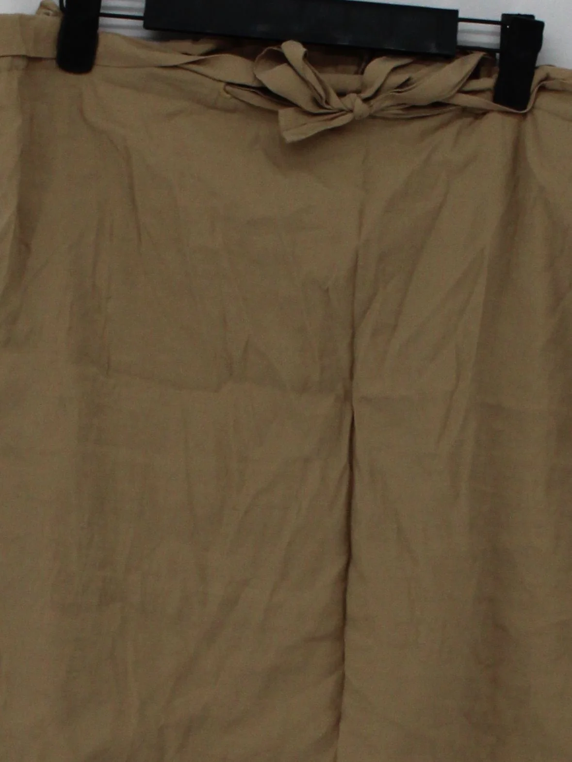 Oliver Bonas Women's Midi Skirt UK 14 Tan Lyocell Modal - Image 3