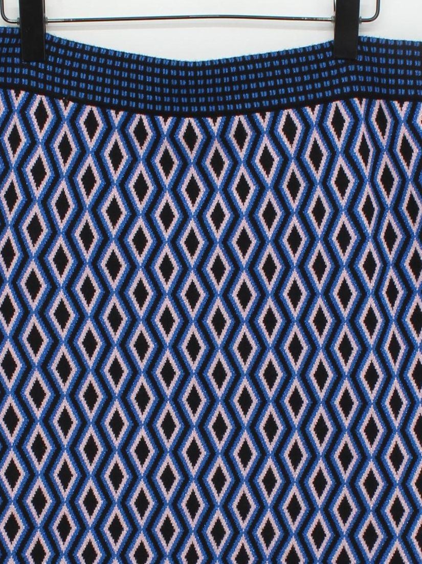 Oliver Bonas Women's Midi Skirt UK 16 Blue Viscose - Image 3