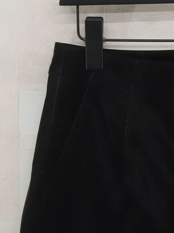 Oliver Bonas Women's Mini Skirt UK 10 Black Faux Leather - Image 4